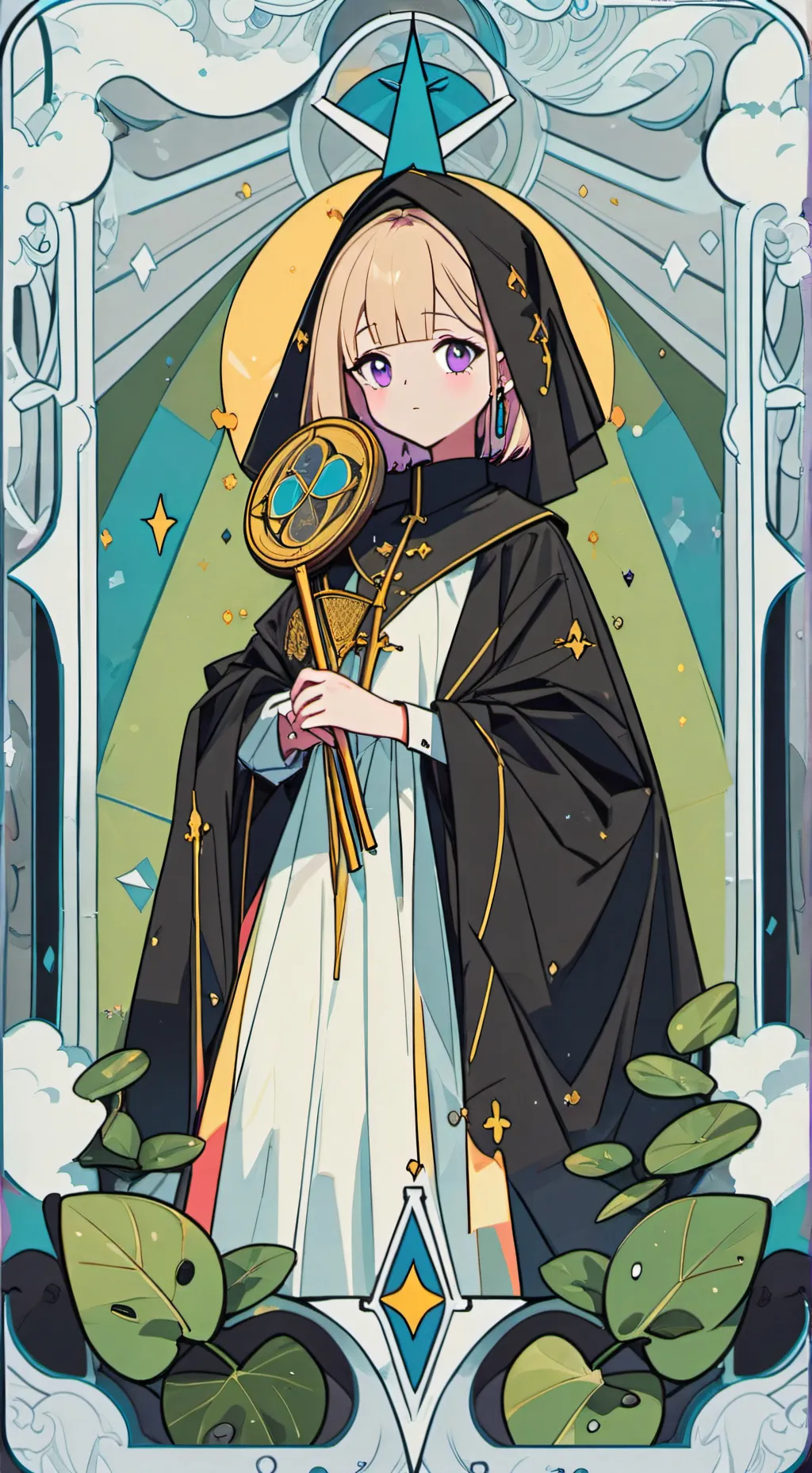 ai character: Luna background