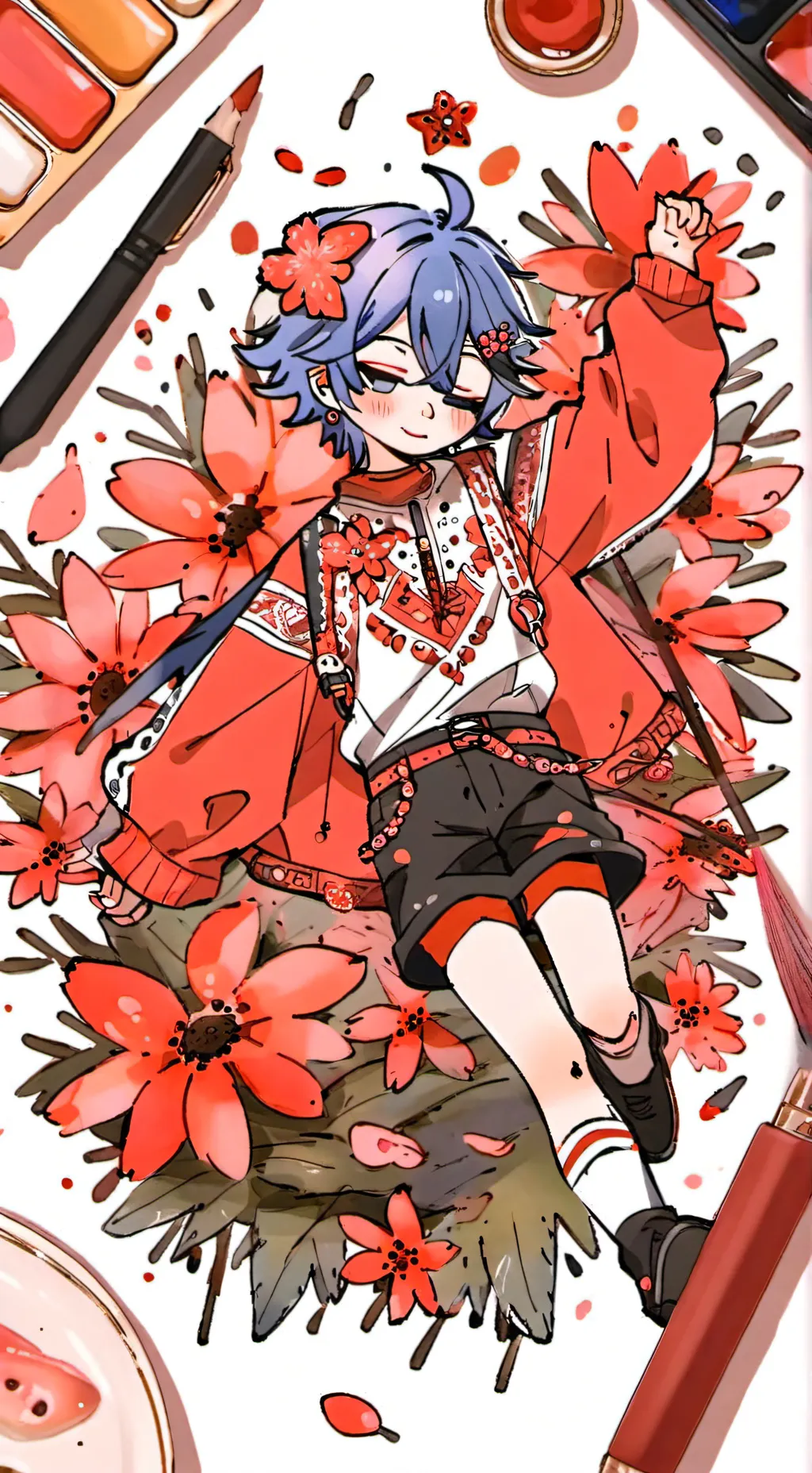 ai character: Den background