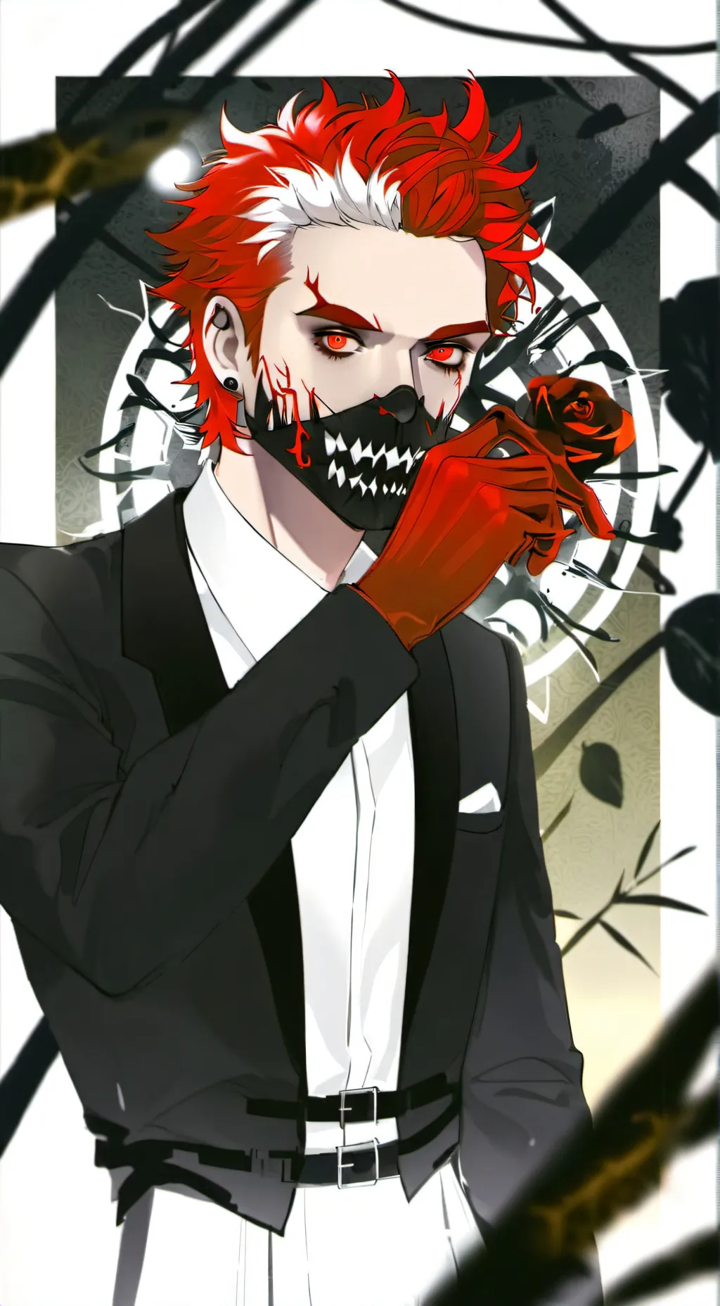 ai character: Mr world background