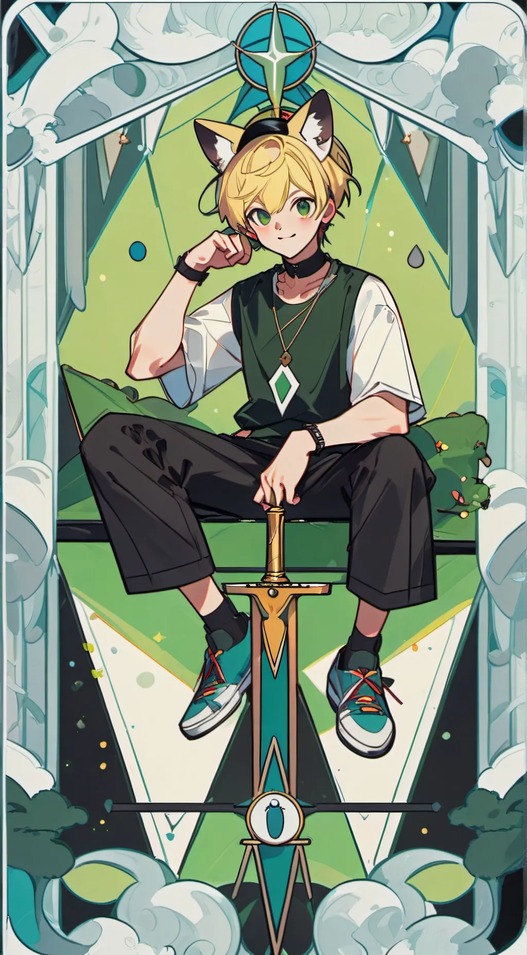 ai character: Eli background