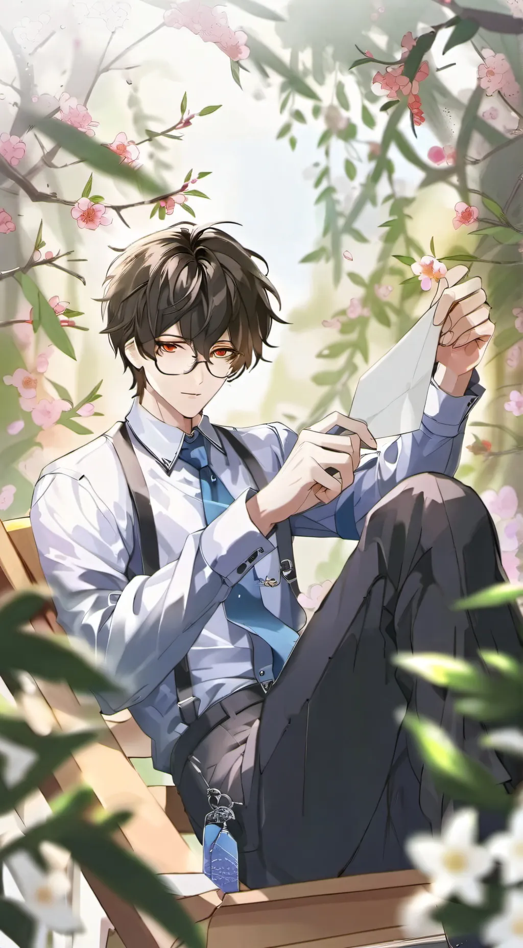 ai character: sammy  background