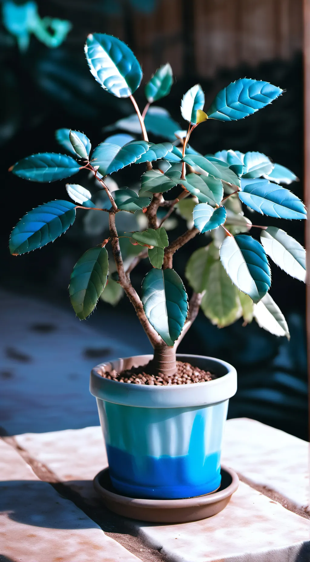 ai character: PLANT  background