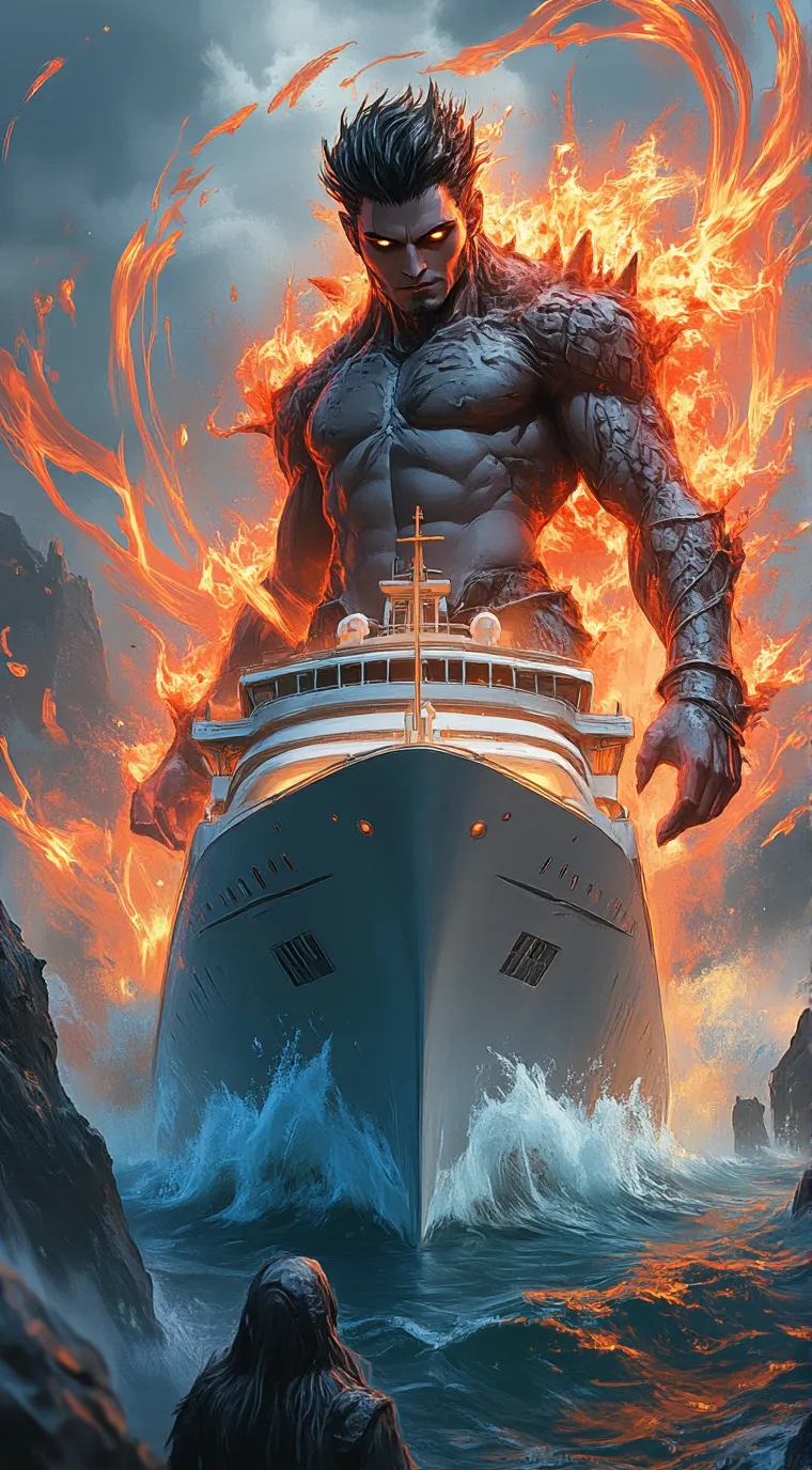 ai character: King Thomas Giant background