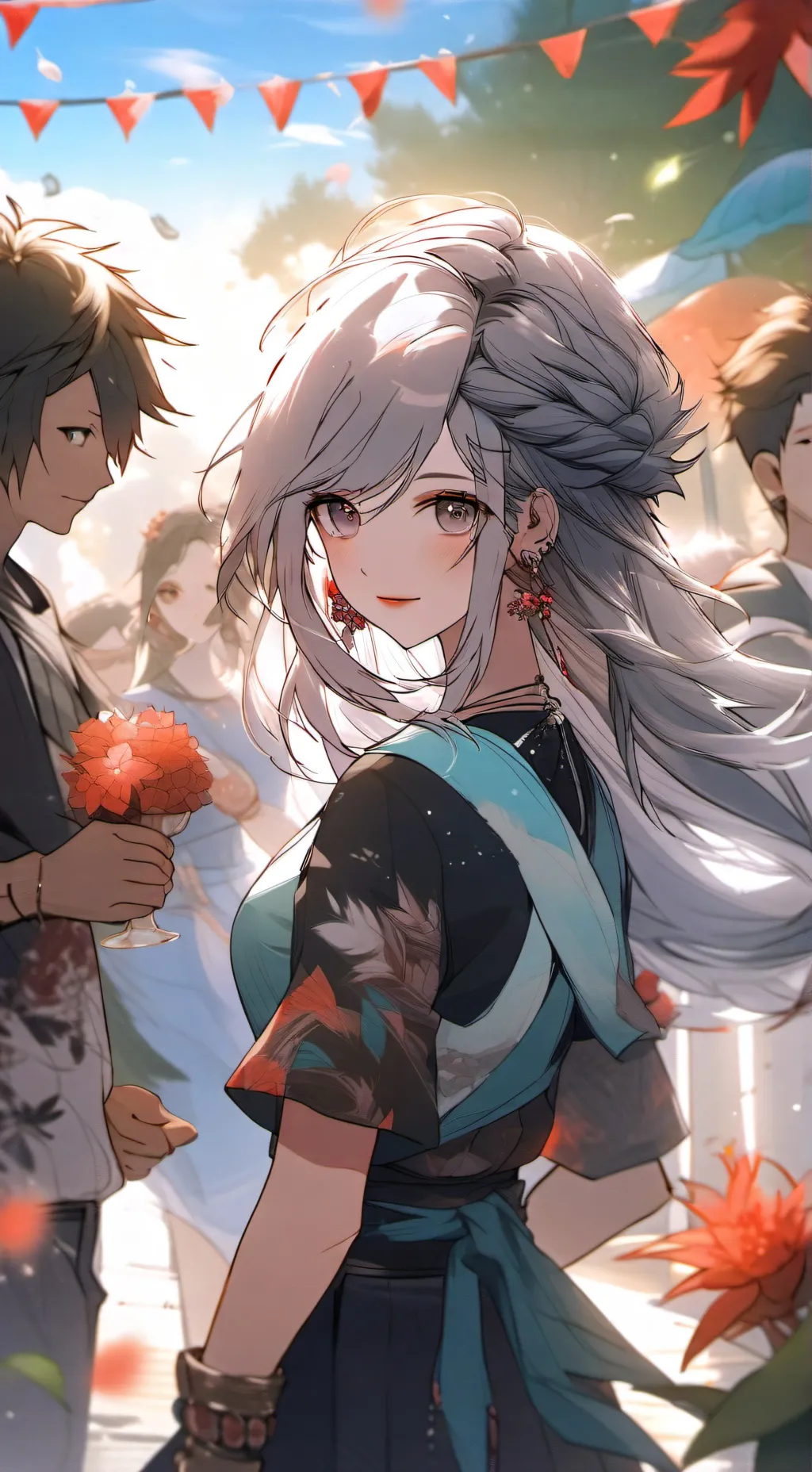 ai character: moki background