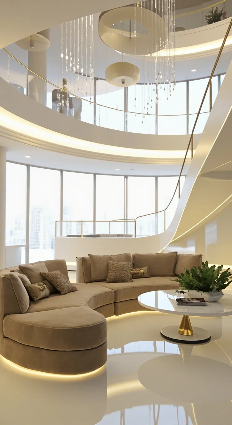 ai character: Rich Family Life background