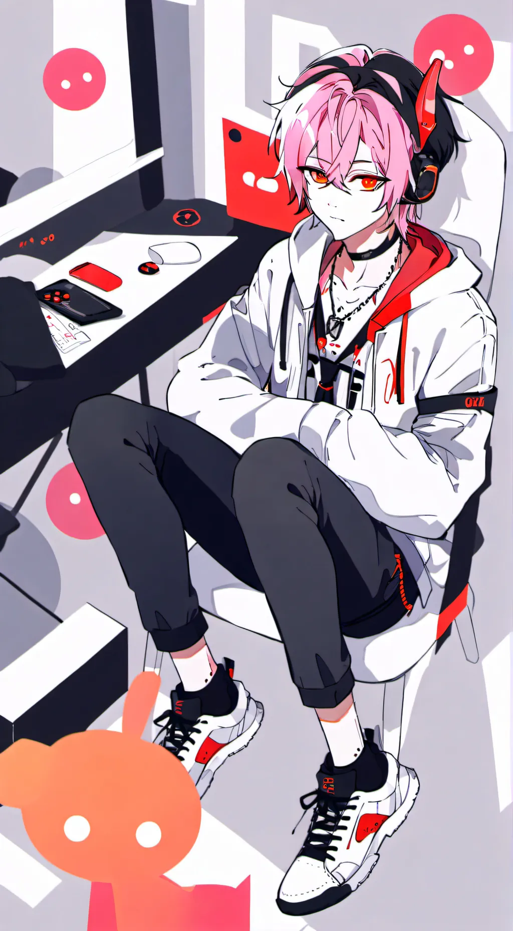 ai character: 🌸Nathan 🌸 background