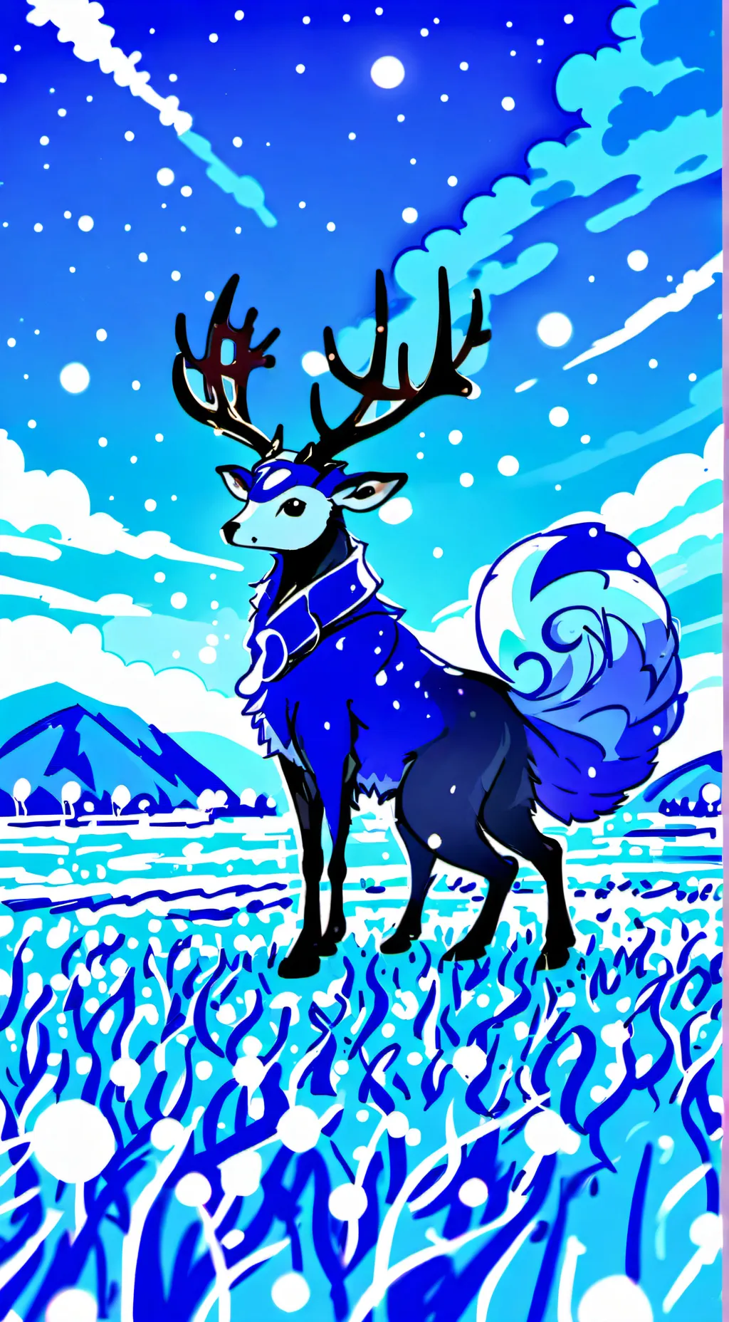 ai character: Sky and Jevin  background