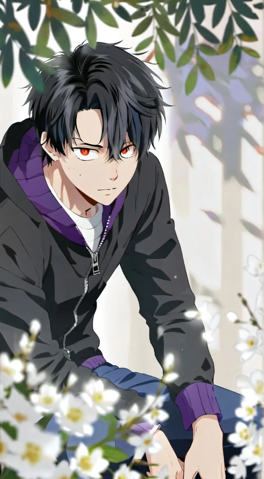 ai character: MHA X MY OC 4 background