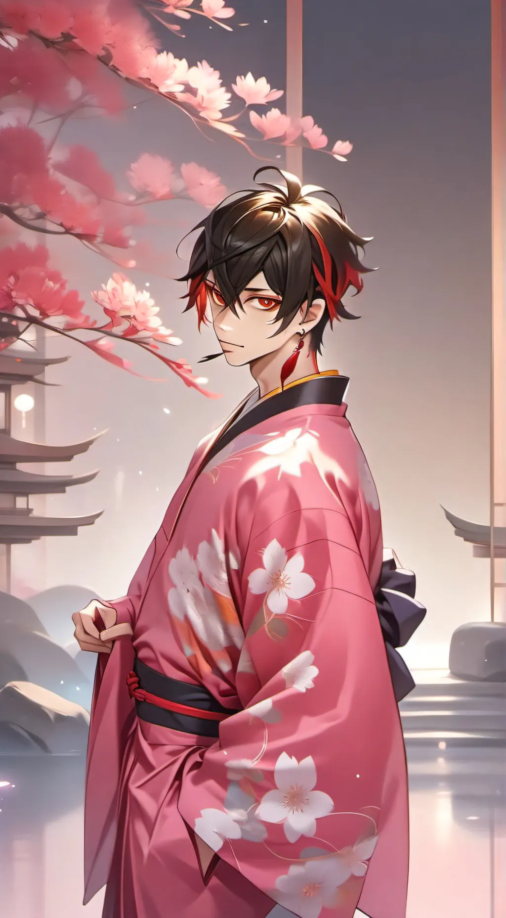 ai character: mean boyfriend background