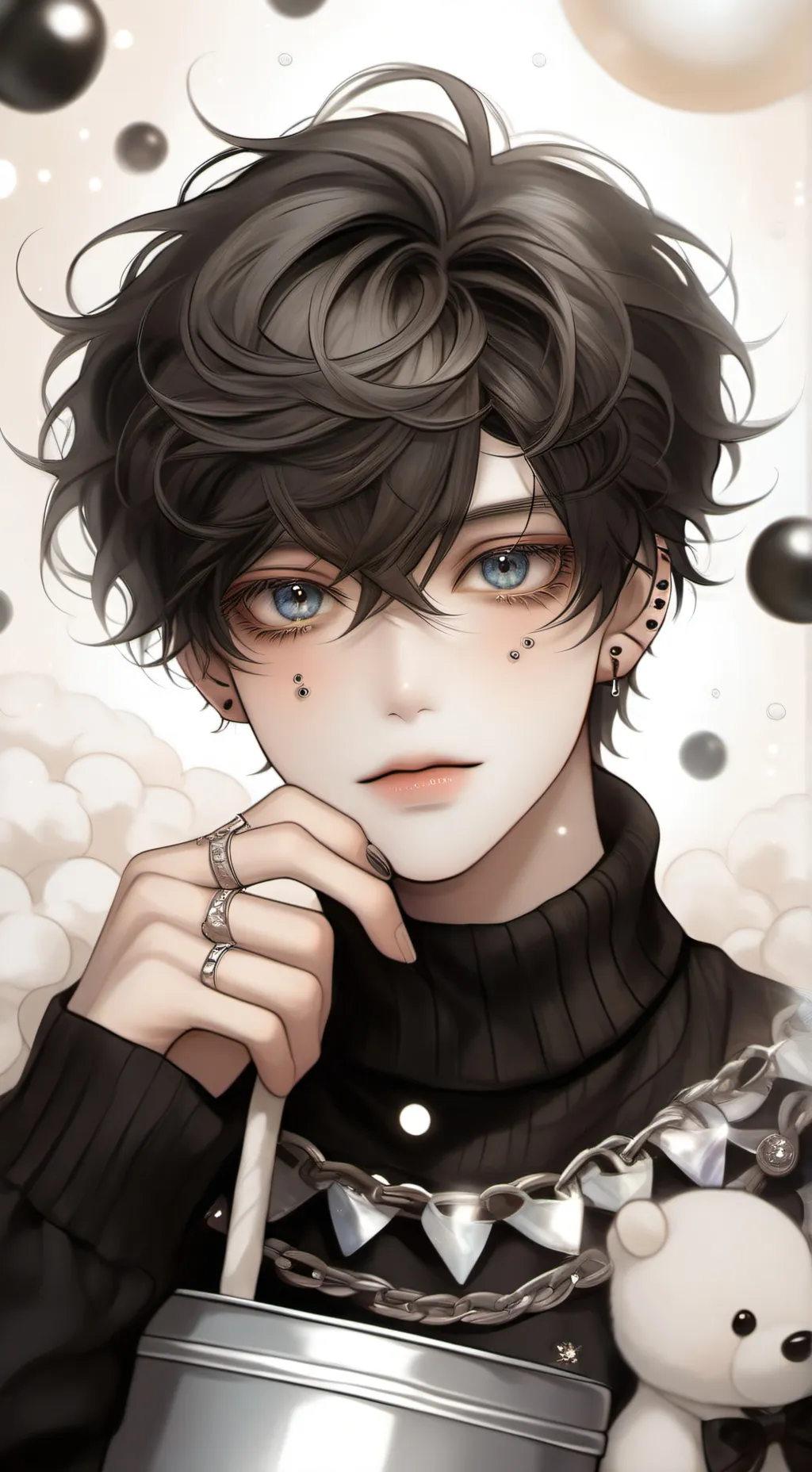 ai character: 🖤Whinnie🖤 background