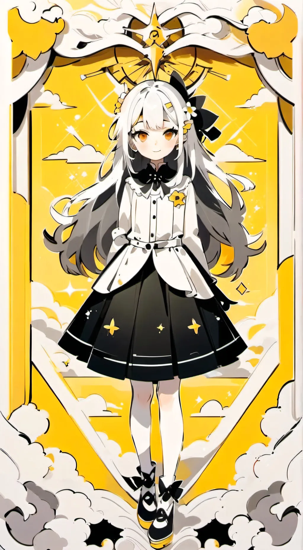 ai character: Sussy background