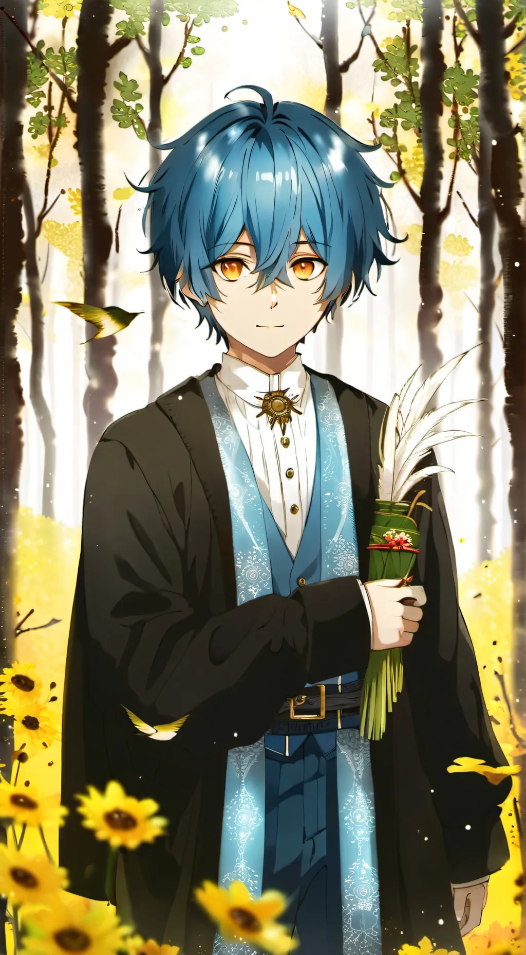 ai character: LOV x My OC 13 background