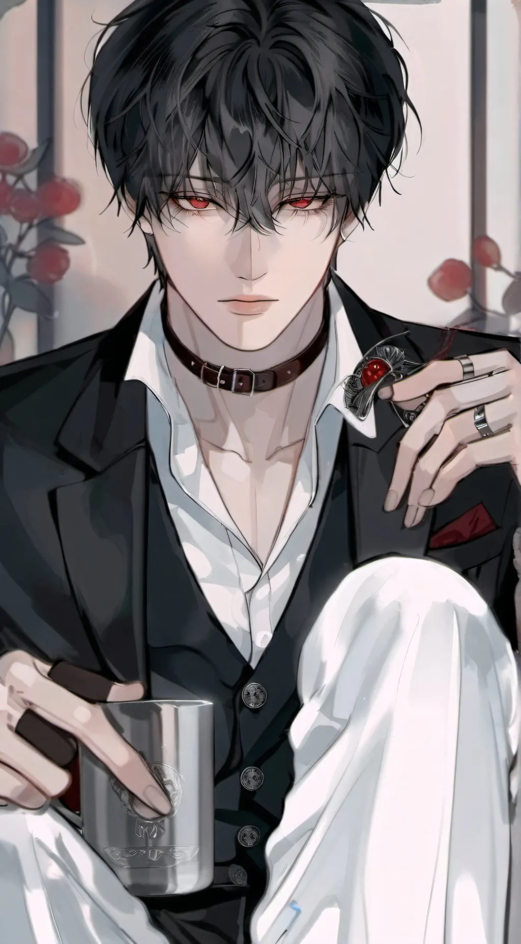 ai character: theo background