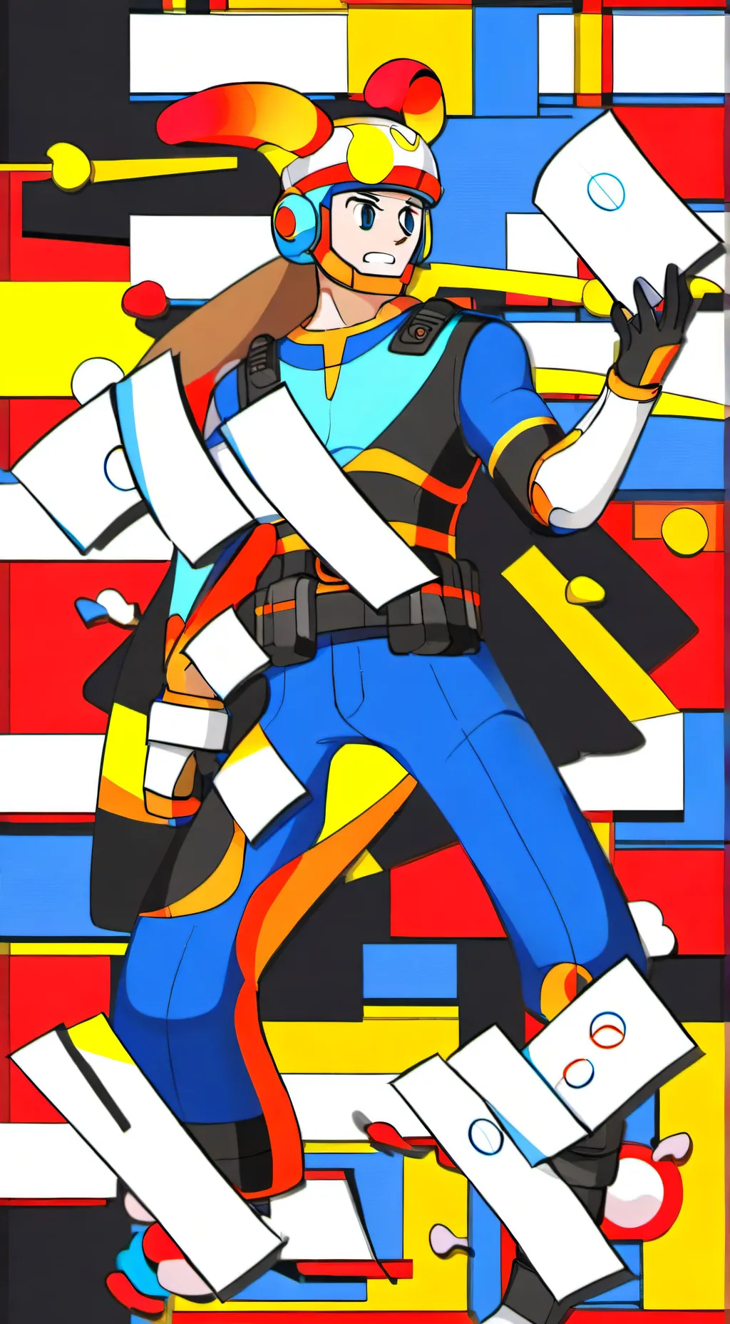 ai character: dedede vs regi background