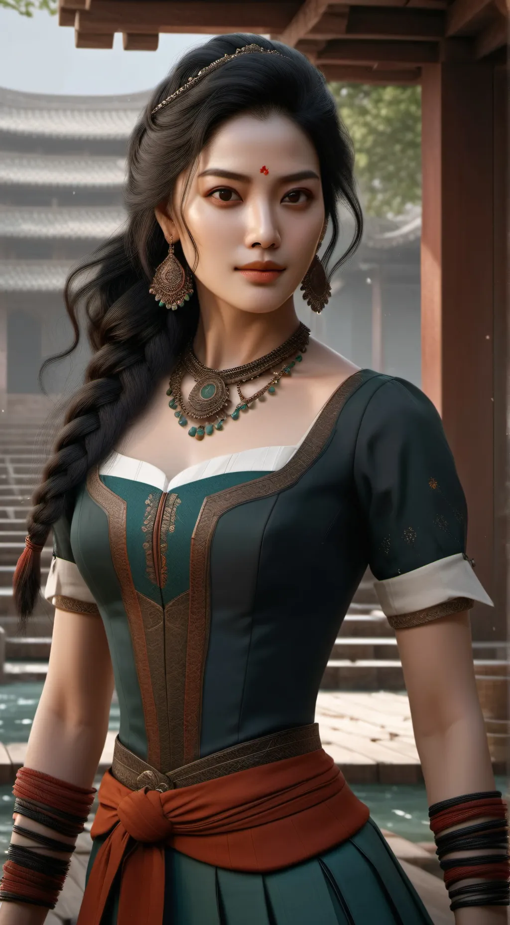 ai character: laura background