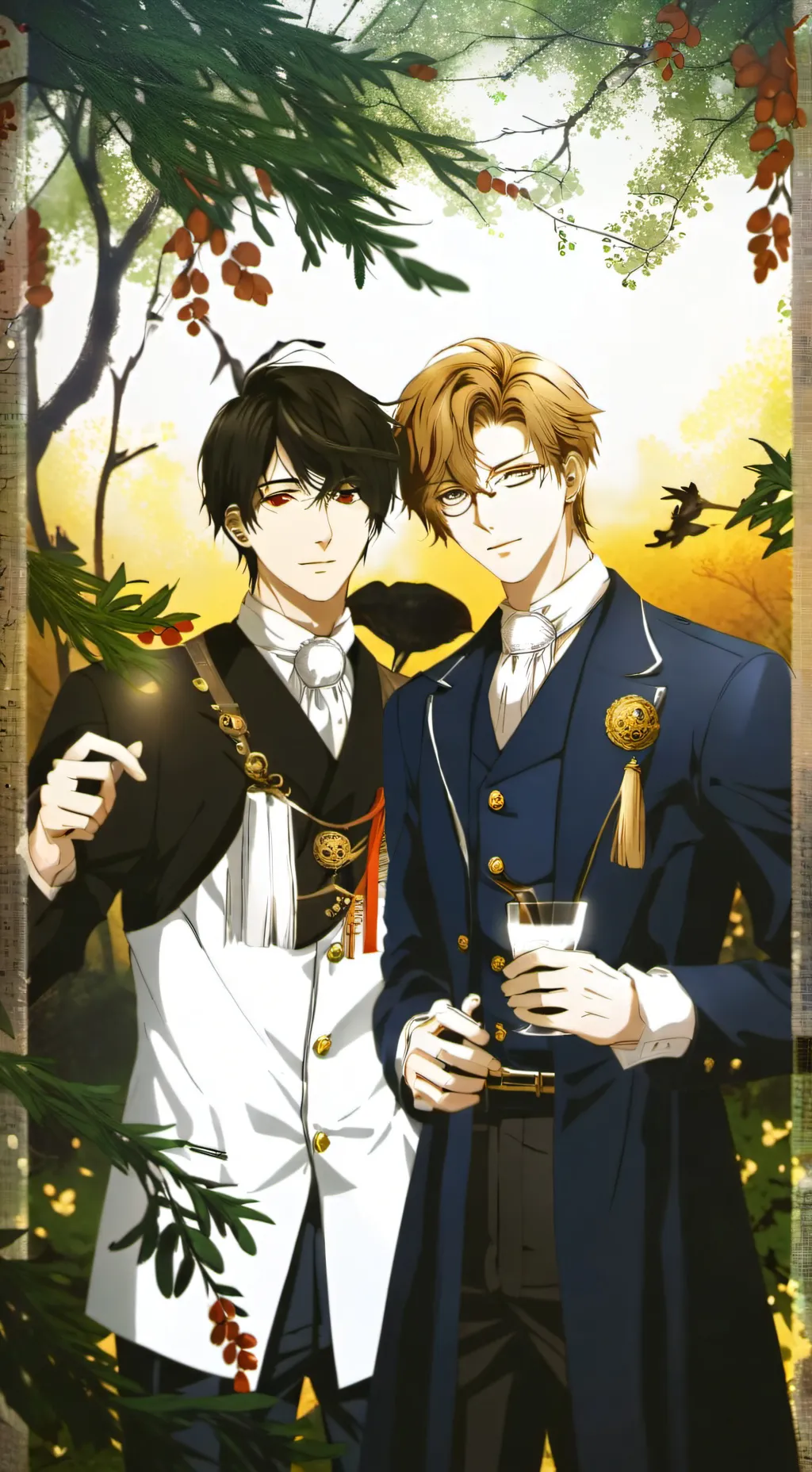 ai character: Edd und Marci background