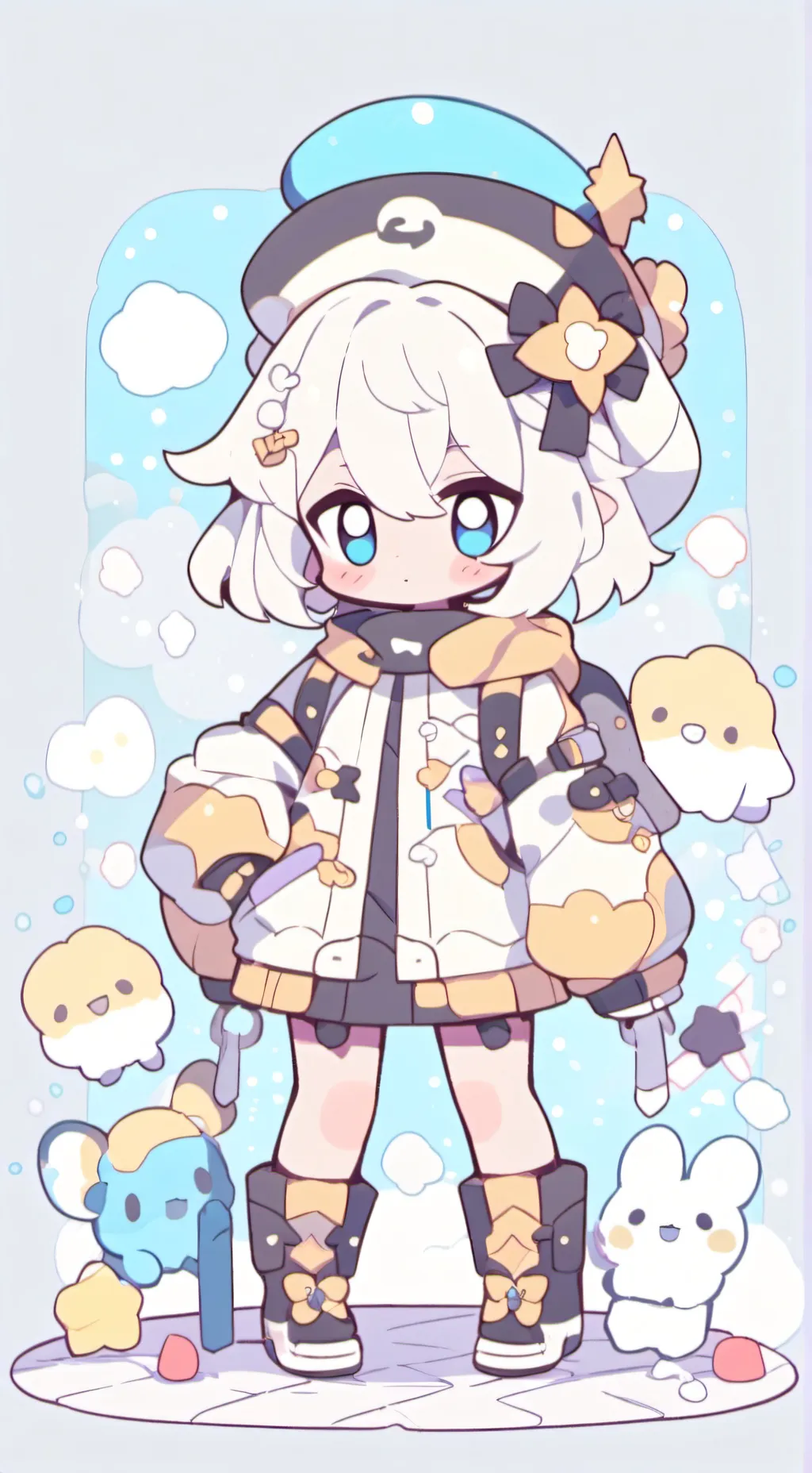 ai character: Your spoiled sis background