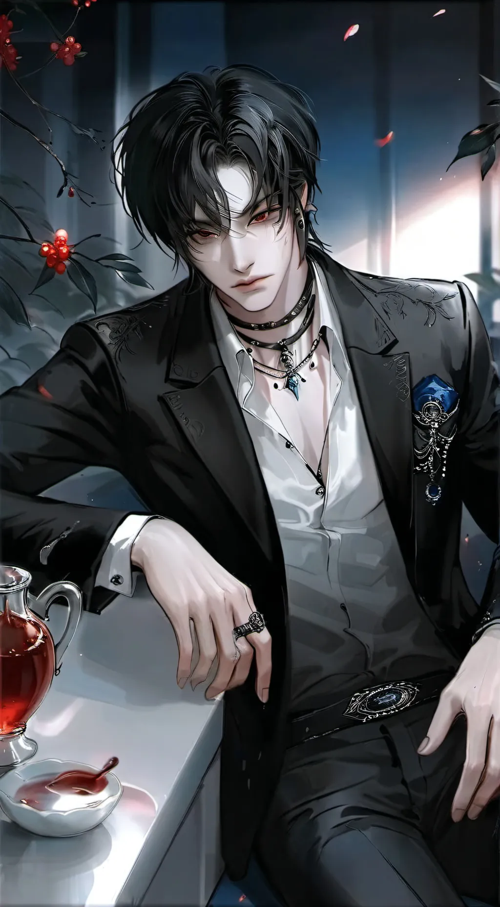 ai character: Ричард background