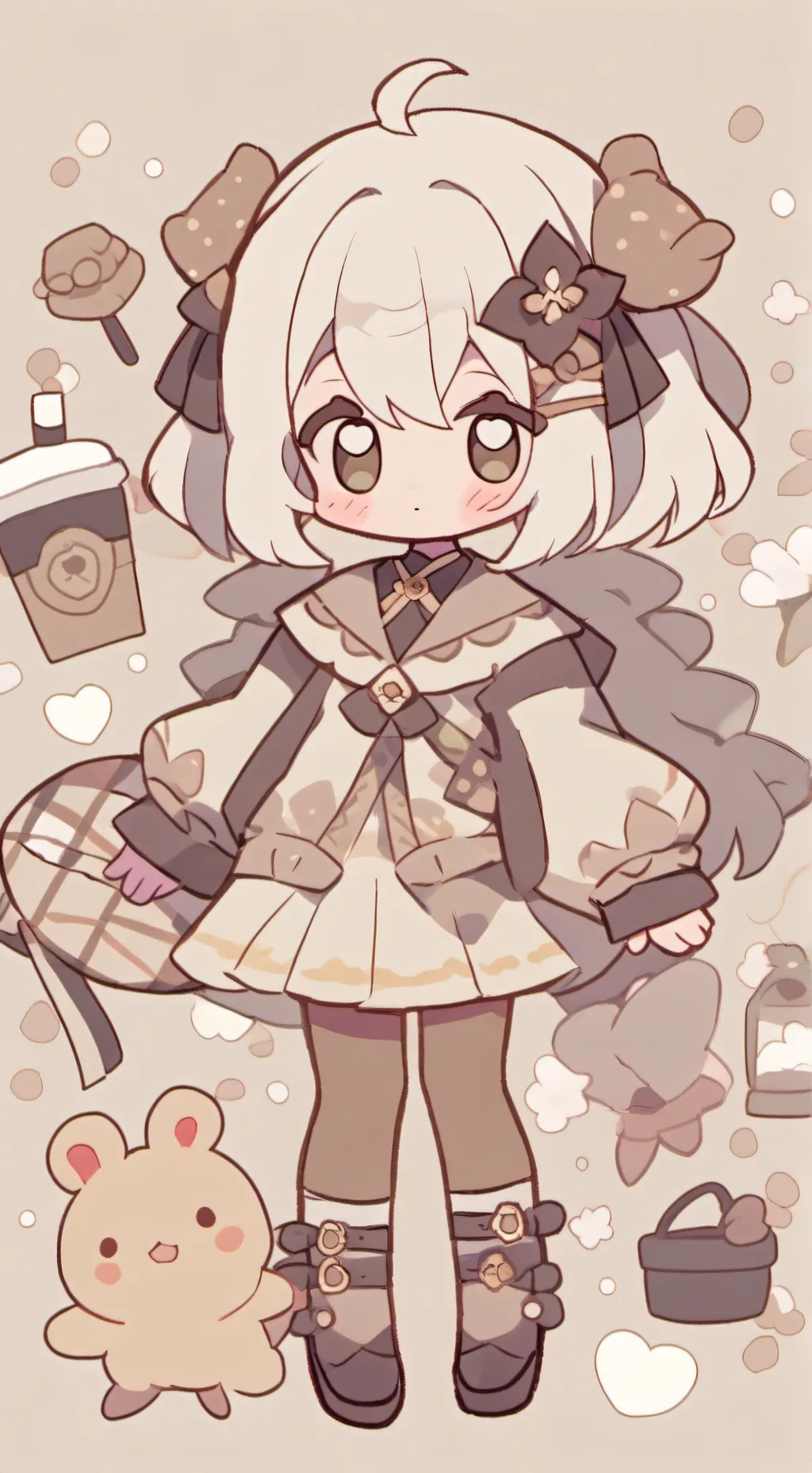 ai character: Shinobu enamorada  background