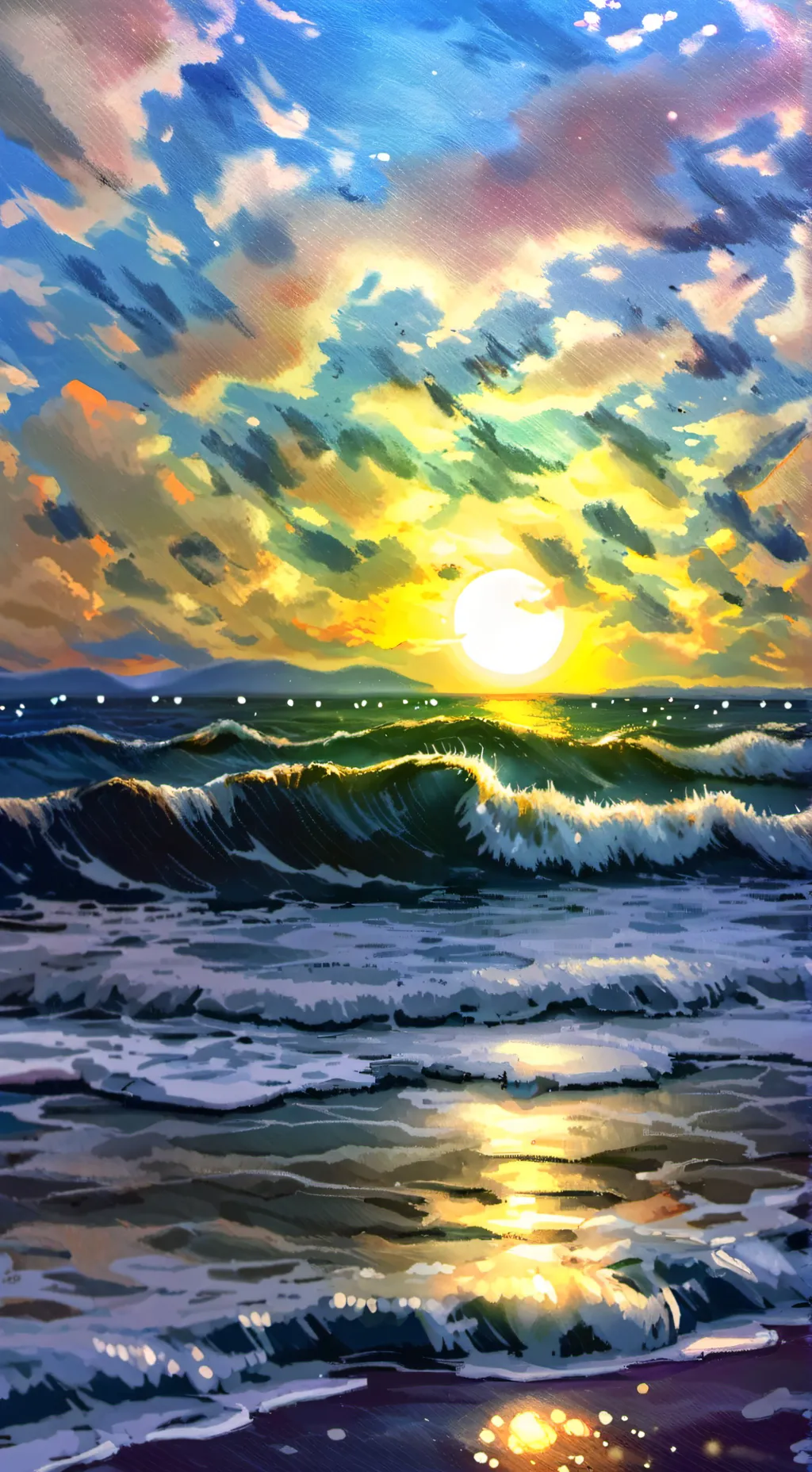 ai character: nabi y santi background