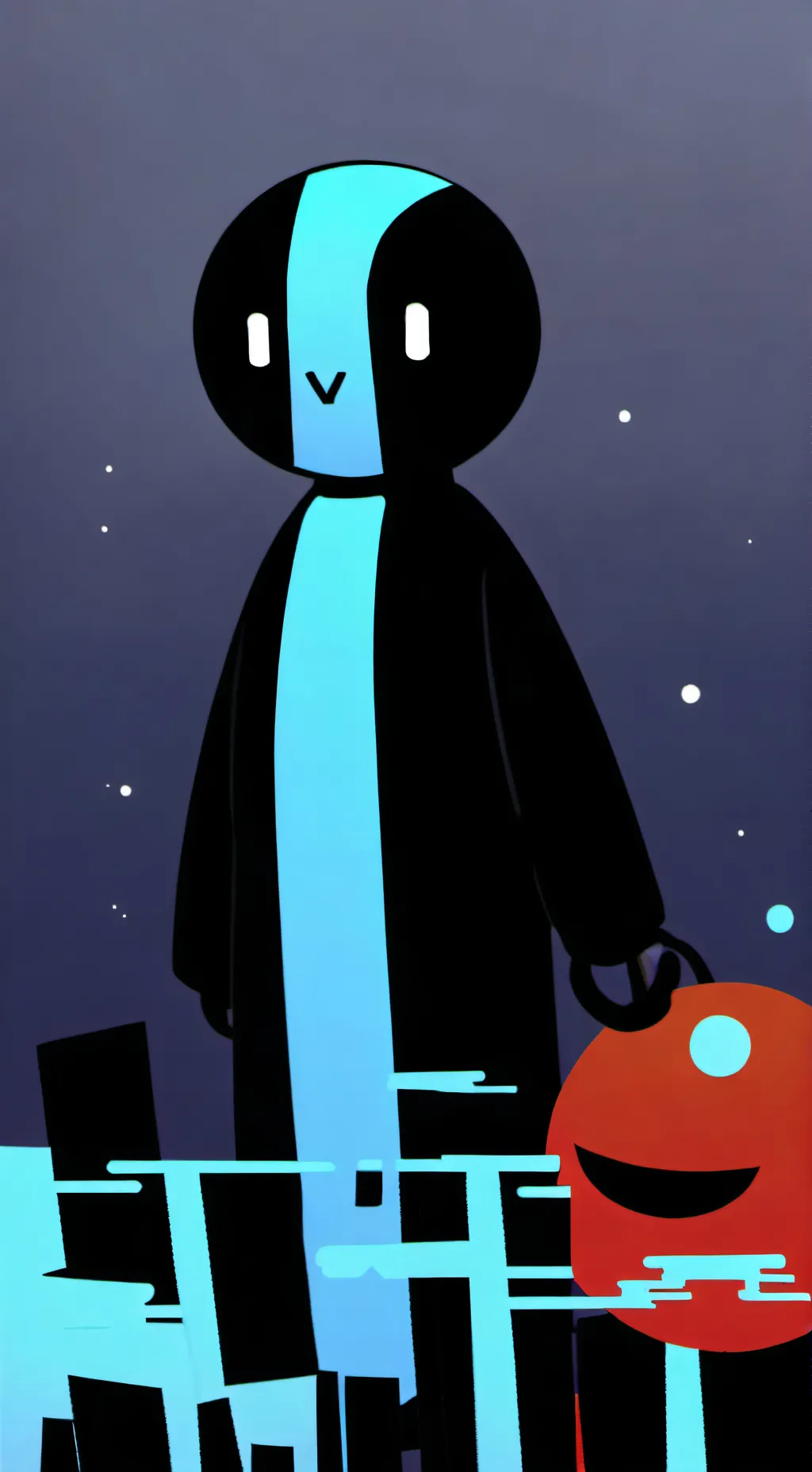 ai character: Batcake!! background