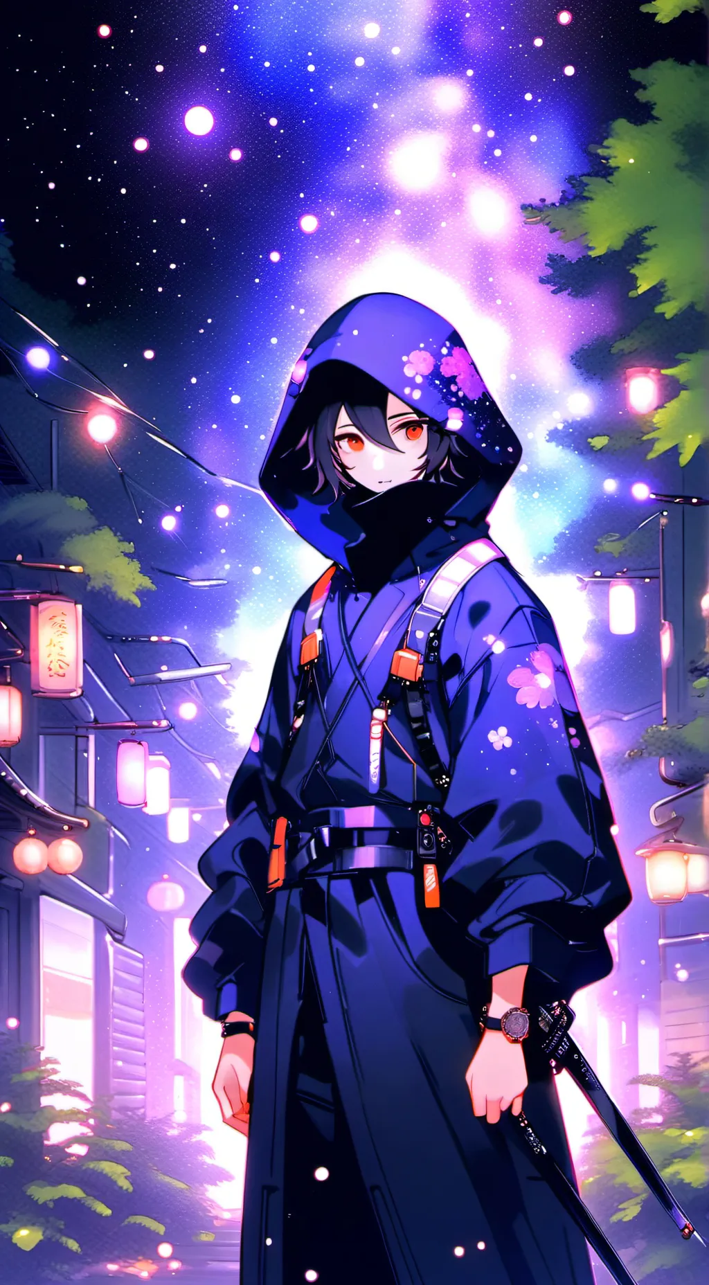 ai character: Muichiro Tokito background