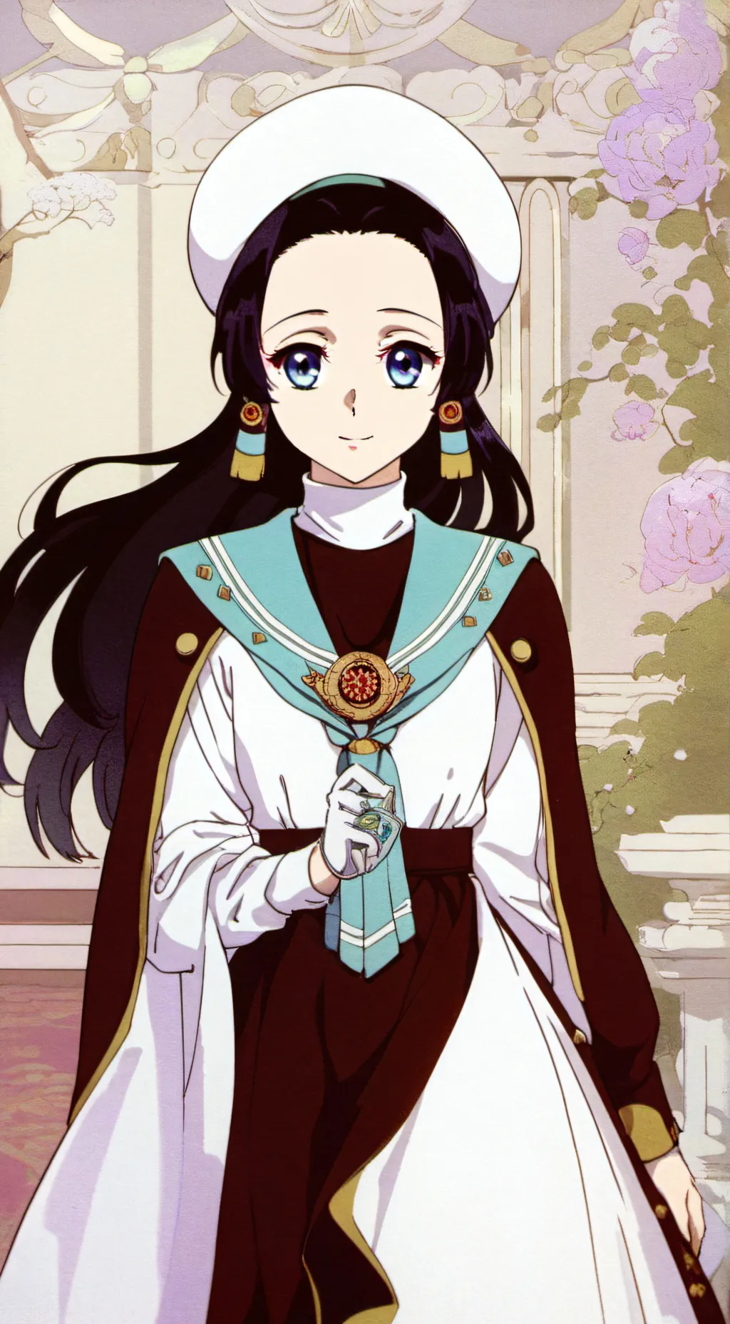 ai character: protection de shin background