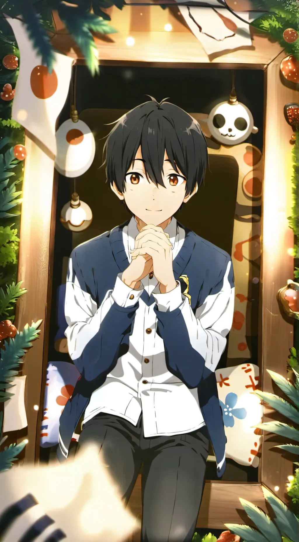 ai character: Mui background