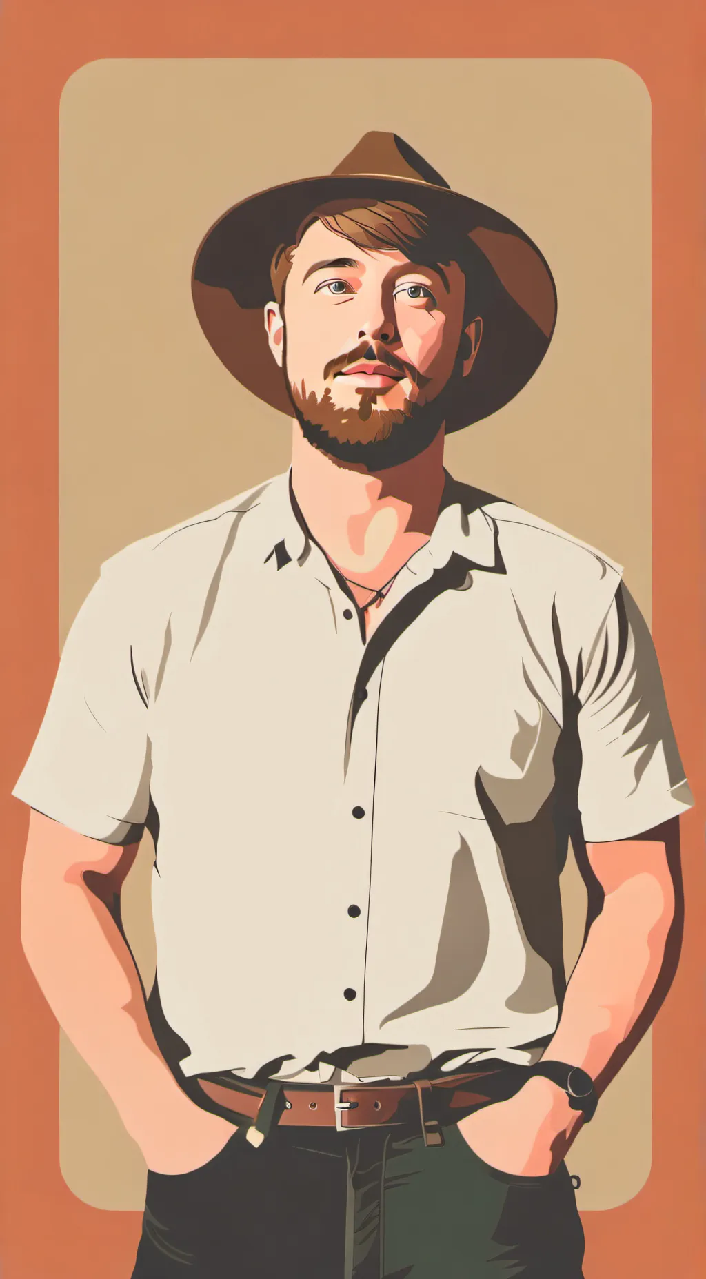 ai character: Mr. beast background