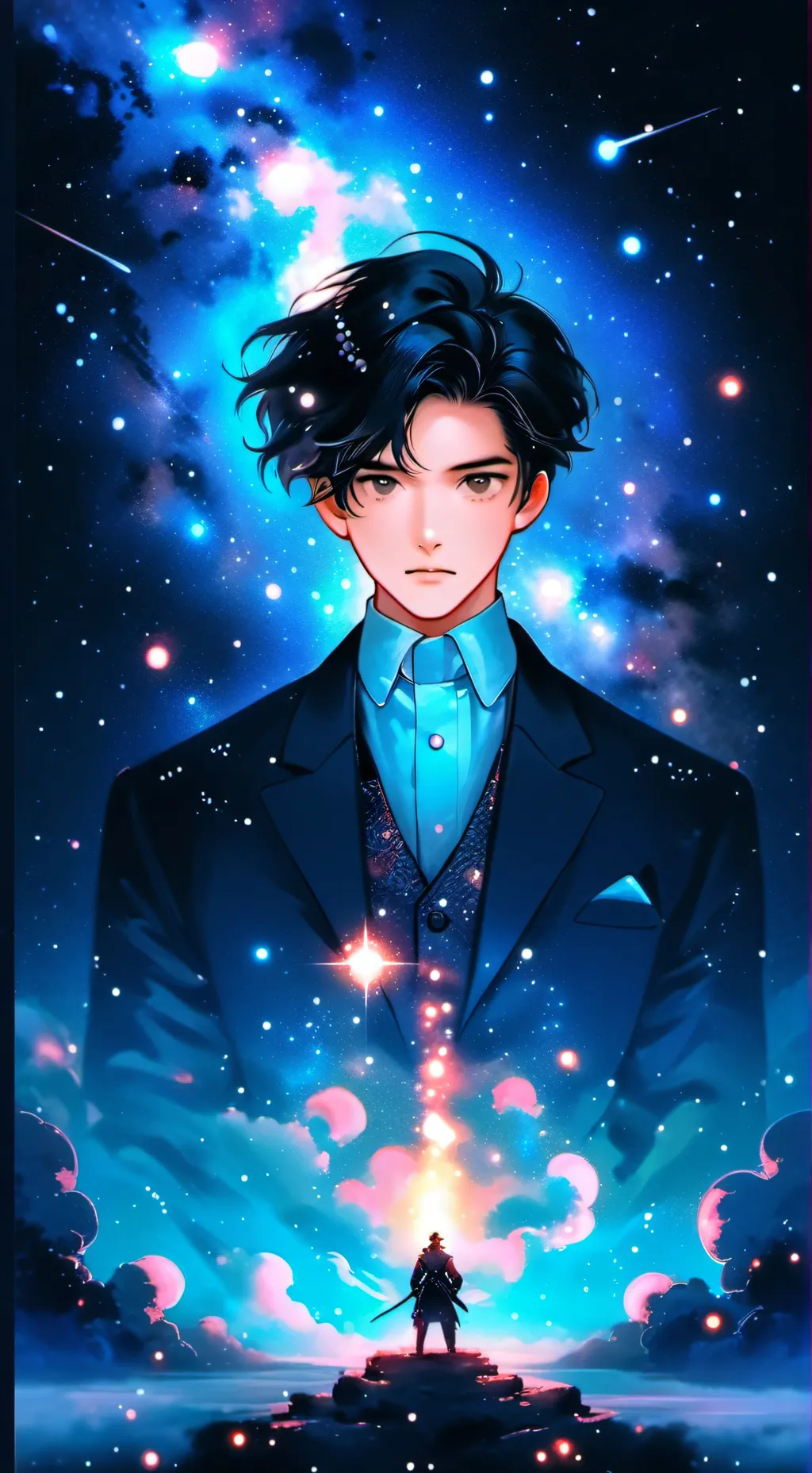 ai character: Dandy run background