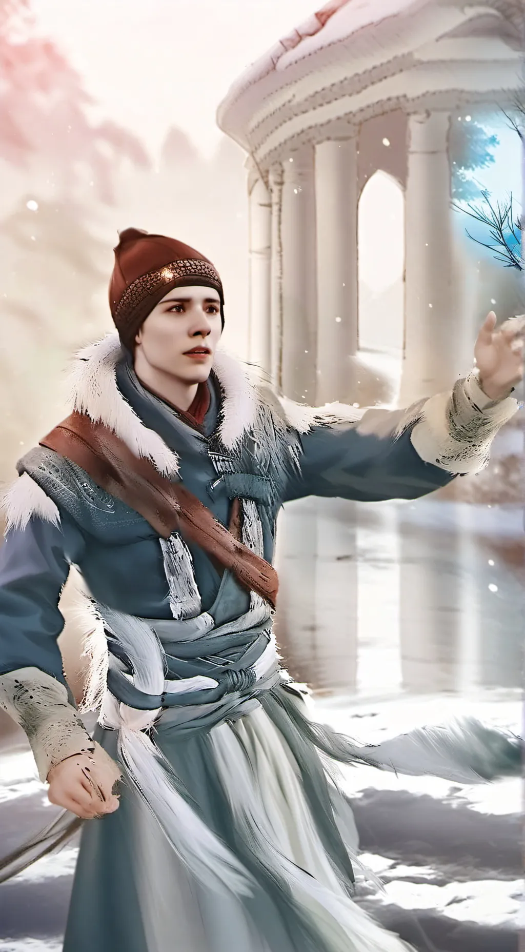 ai character: Пацан background