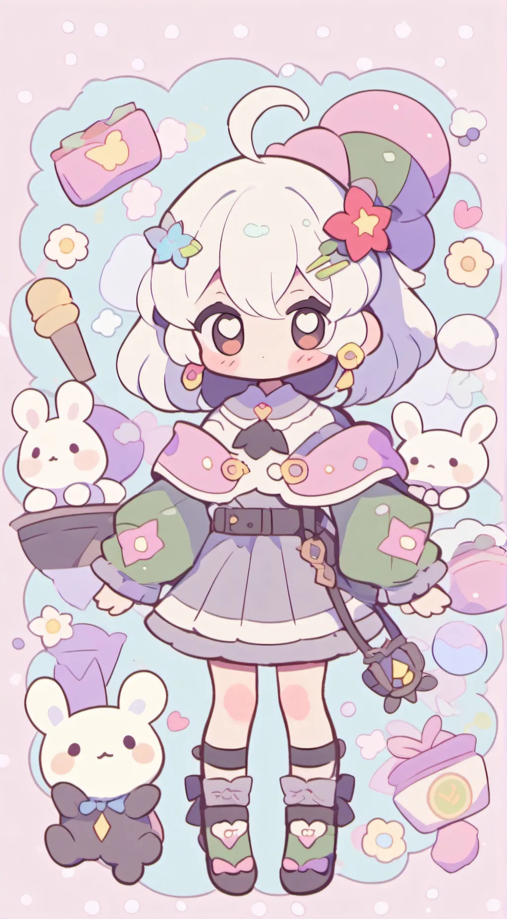 ai character: pibby sprunki  background