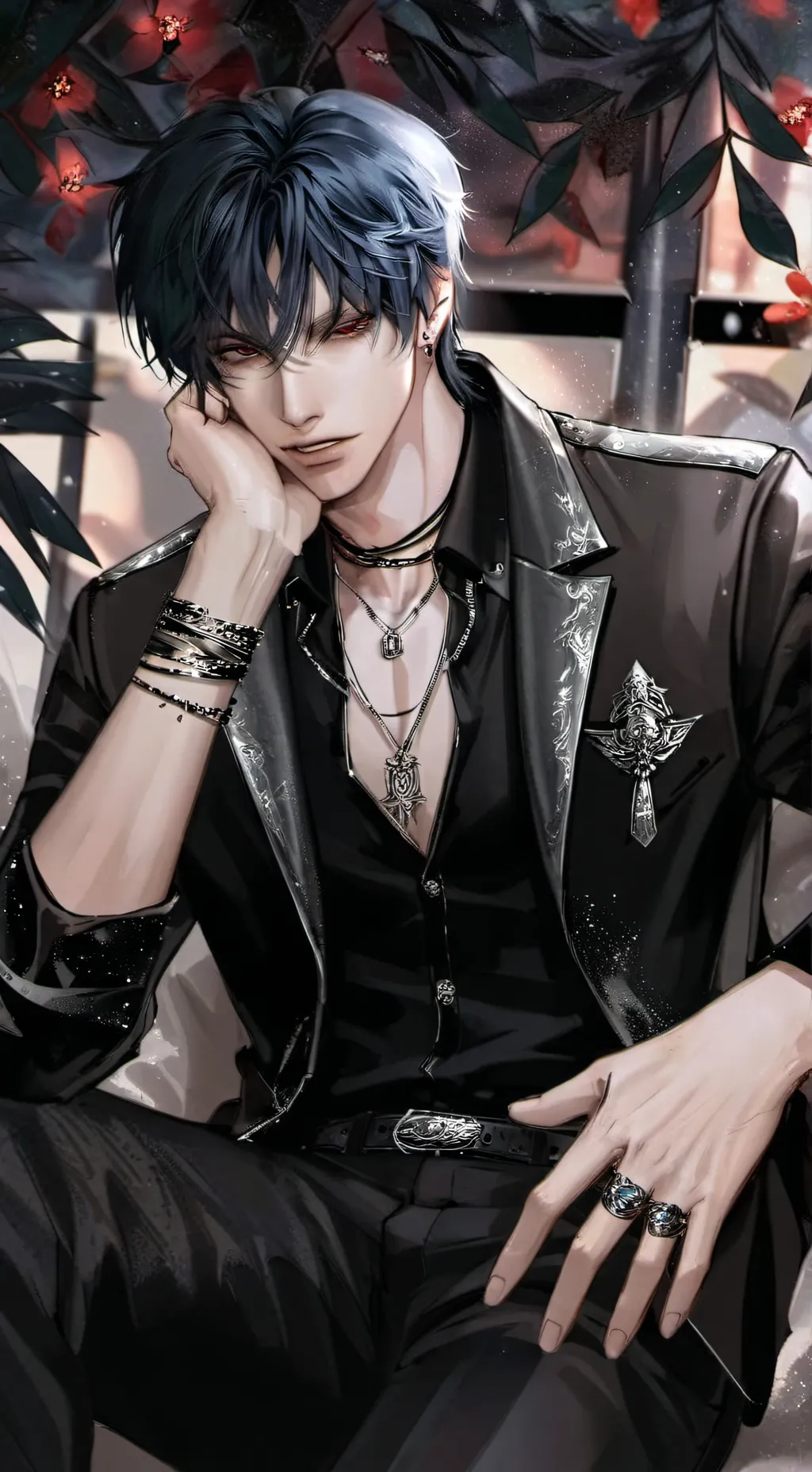 ai character: Дэвид  background