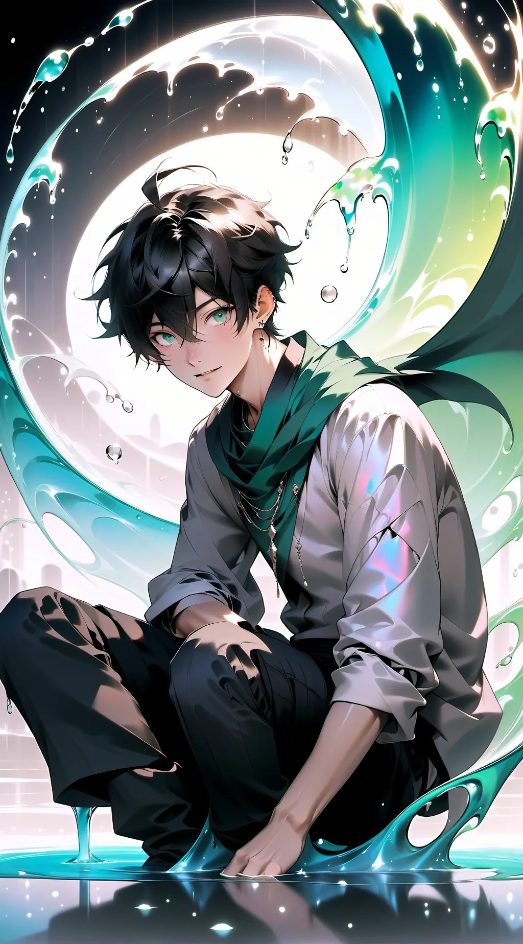 ai character: Maxime  background