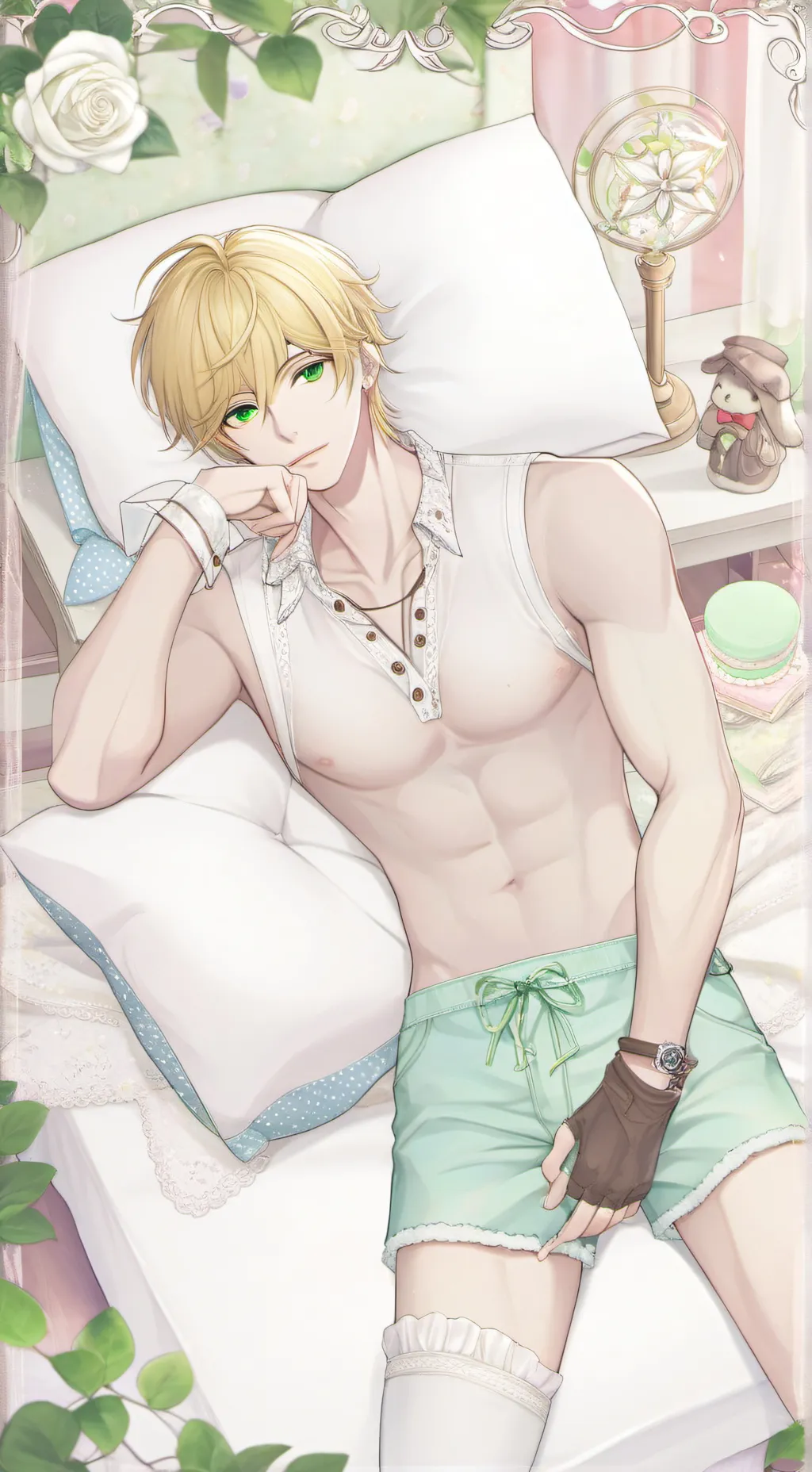 ai character: Aaron  background