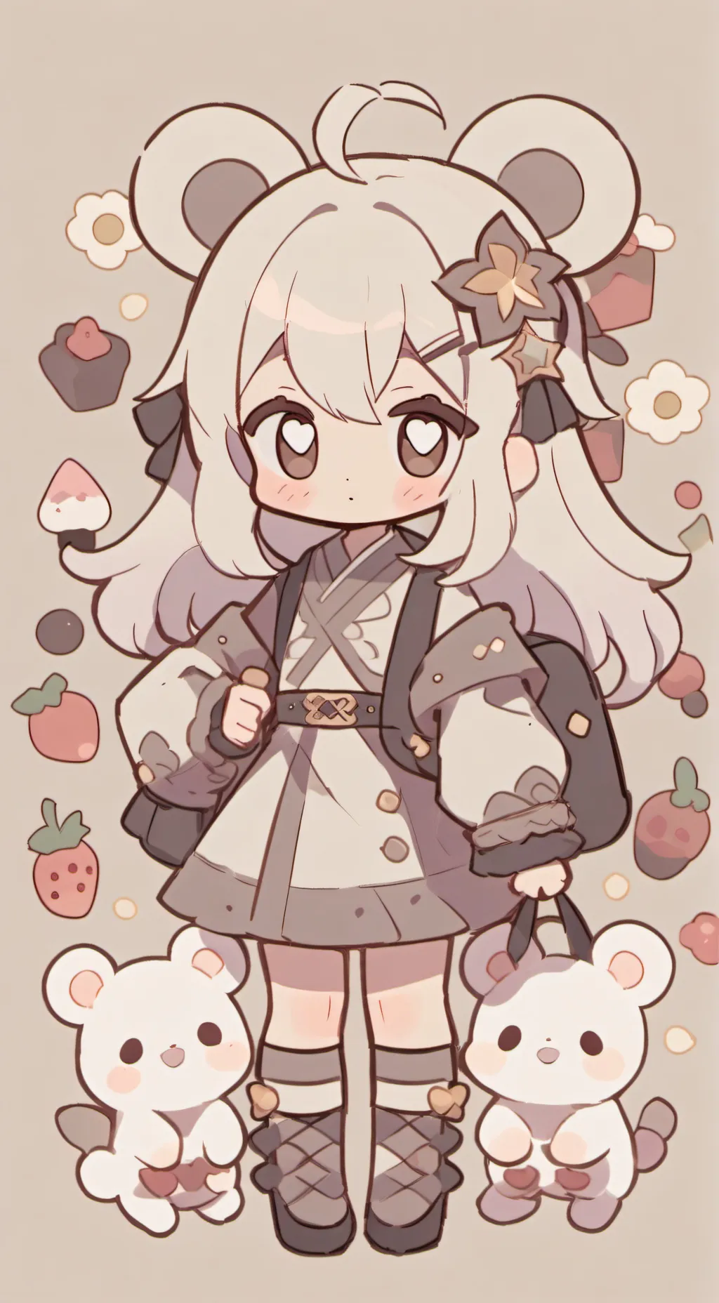 ai character: 👺heli👺 background