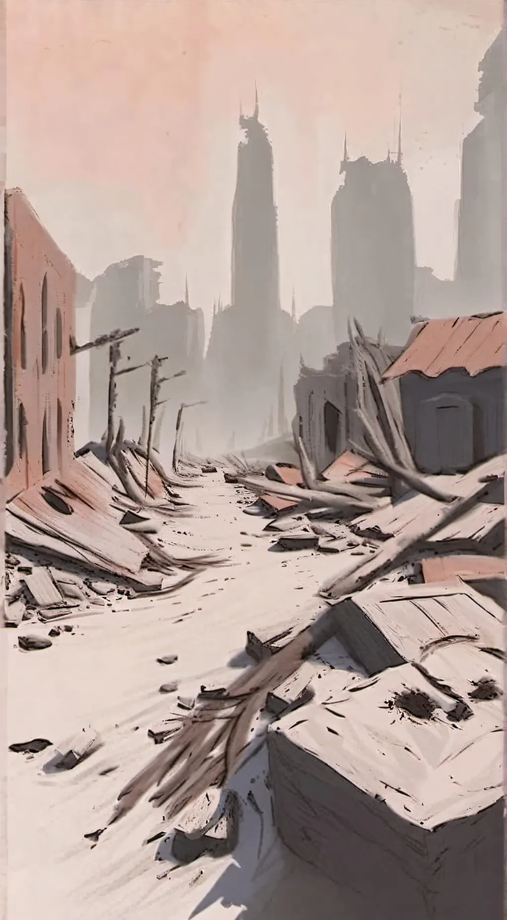 ai character: DBZ future  background