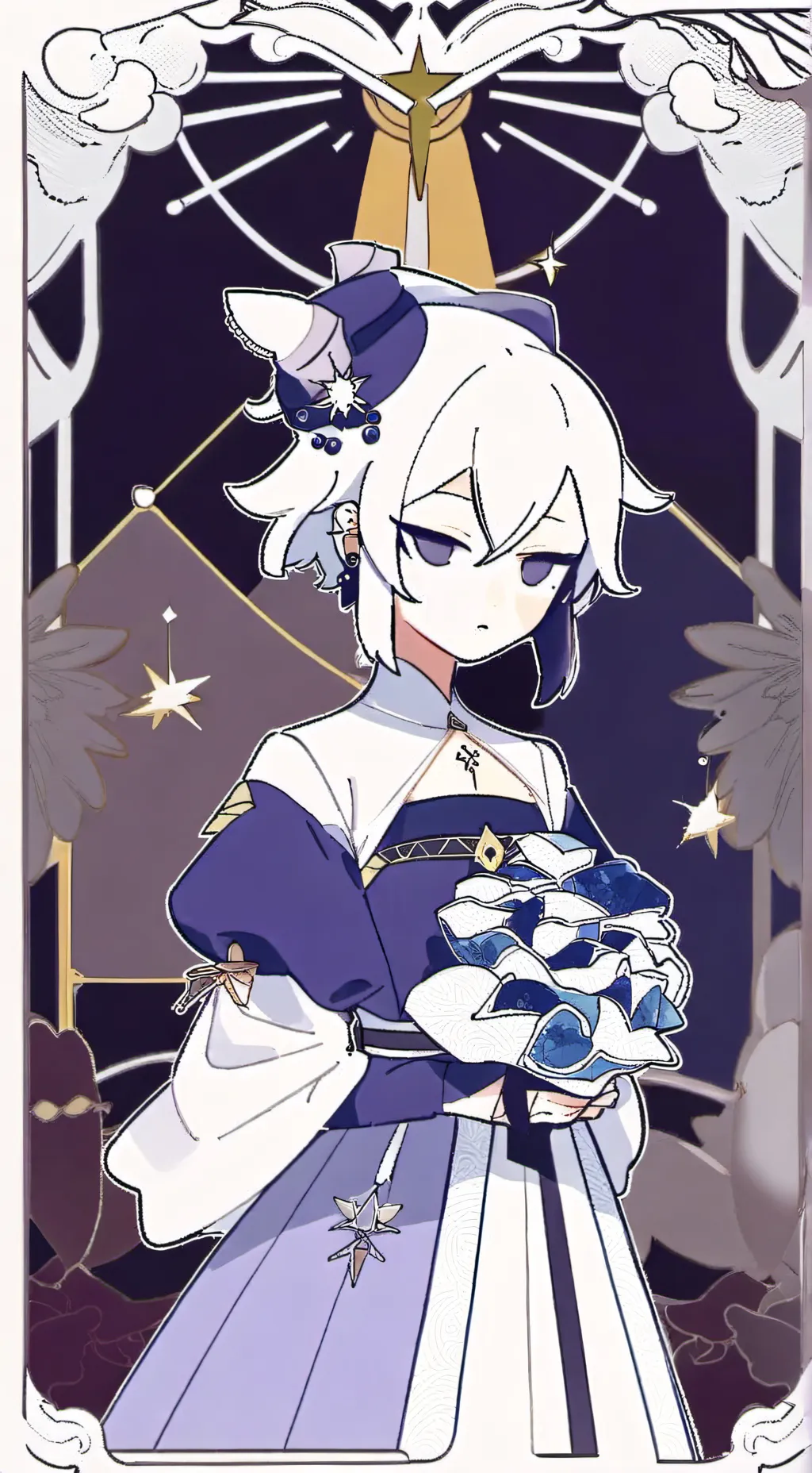 ai character: Ash background