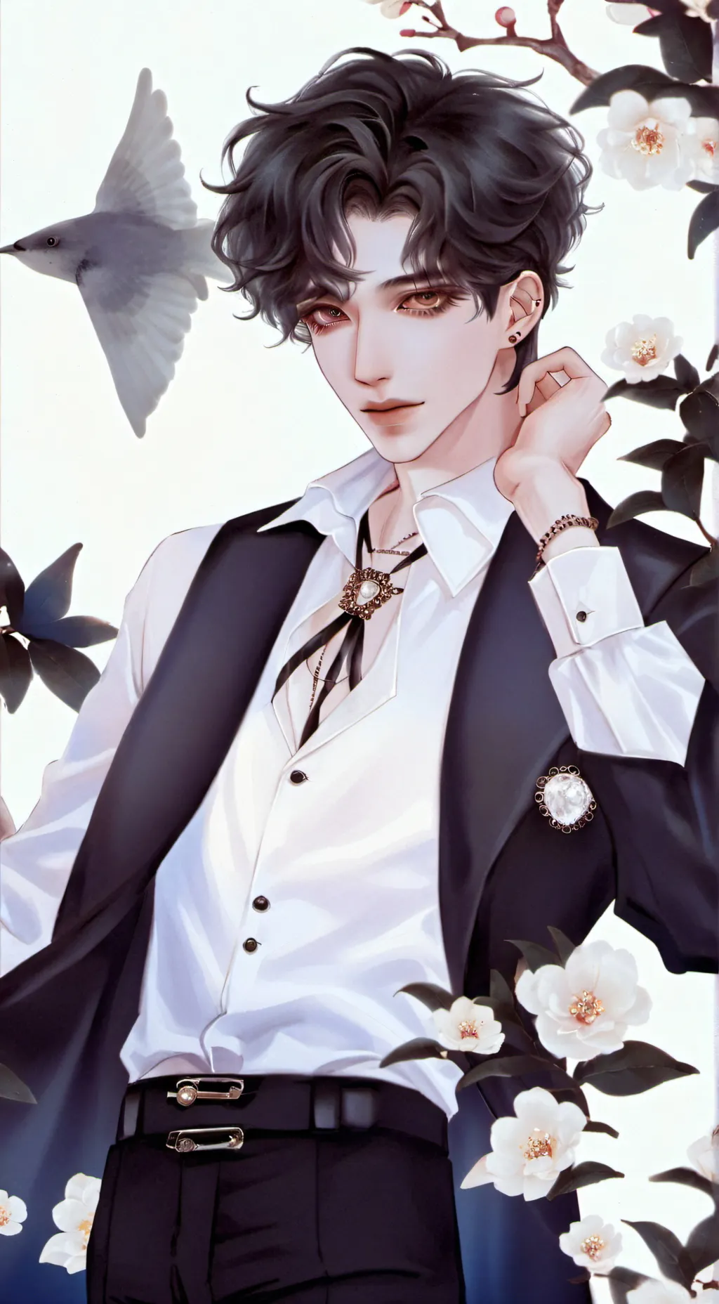 ai character: ~AVID~ background