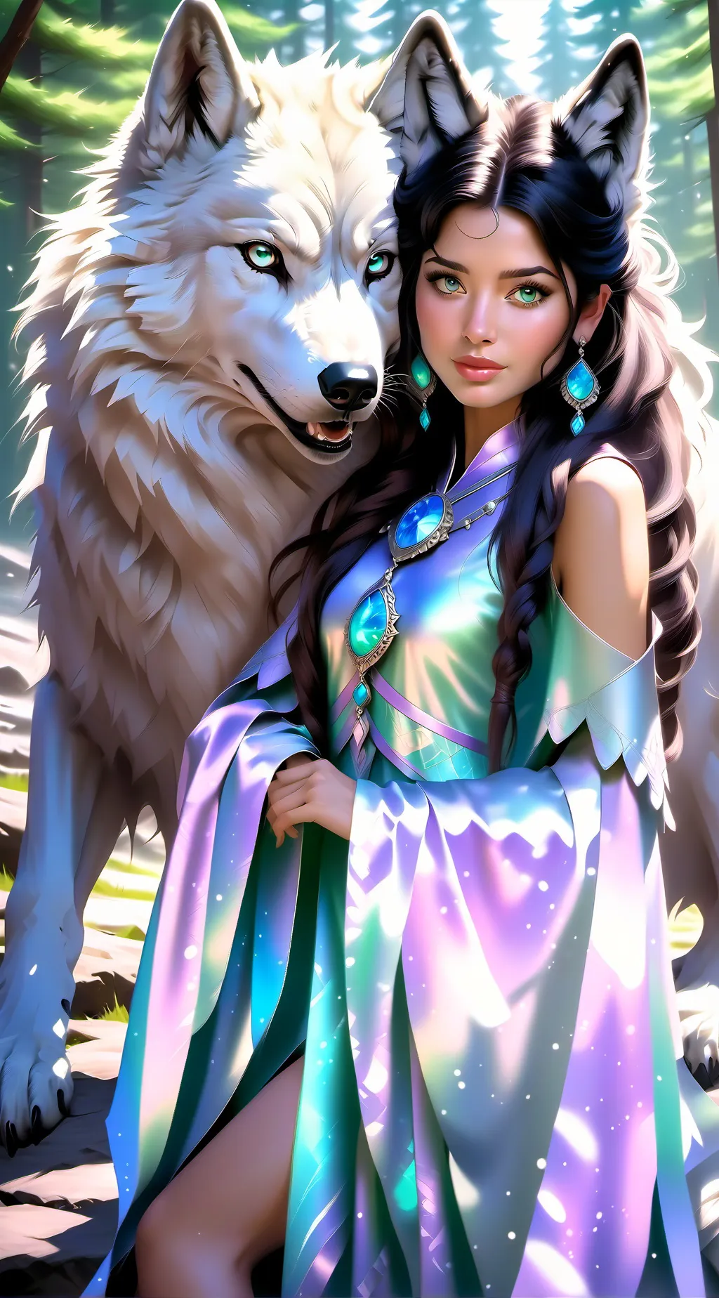 ai character: lobesna background