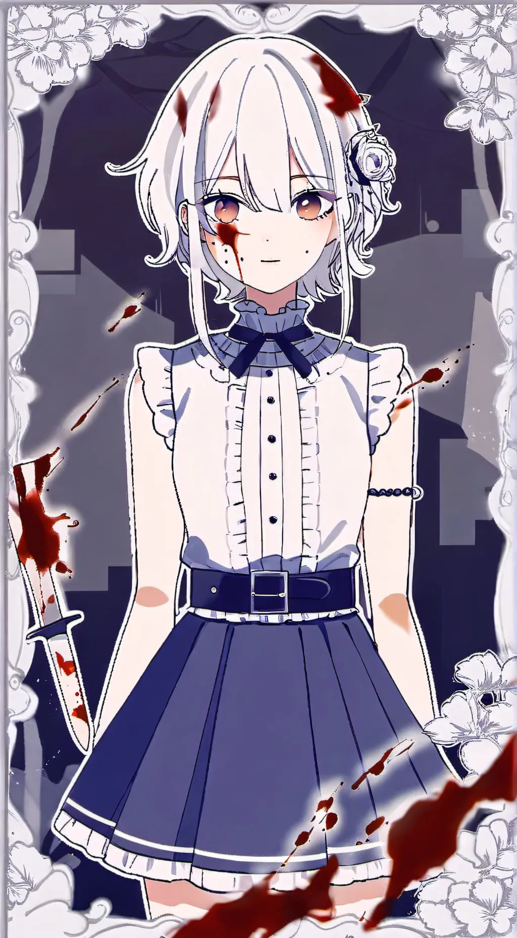 ai character: killer girlfriend background