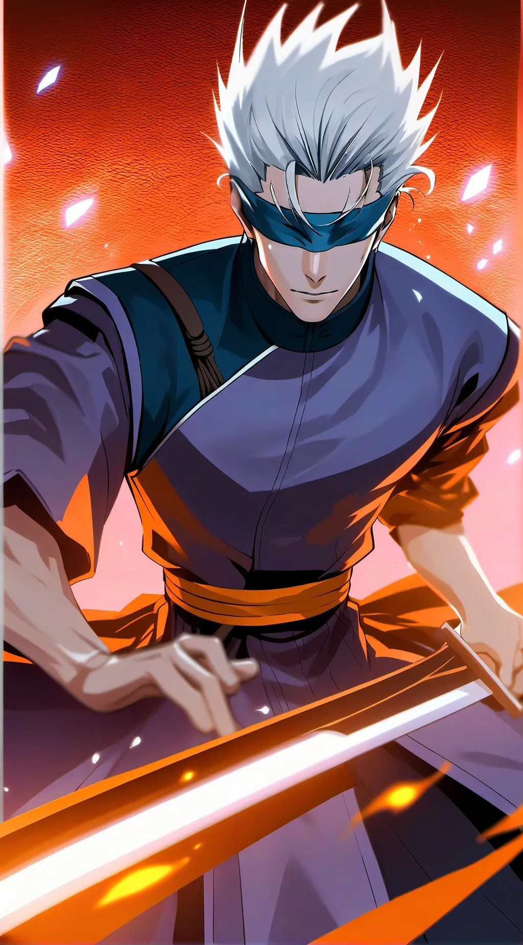 ai character: Satoru Gojo background