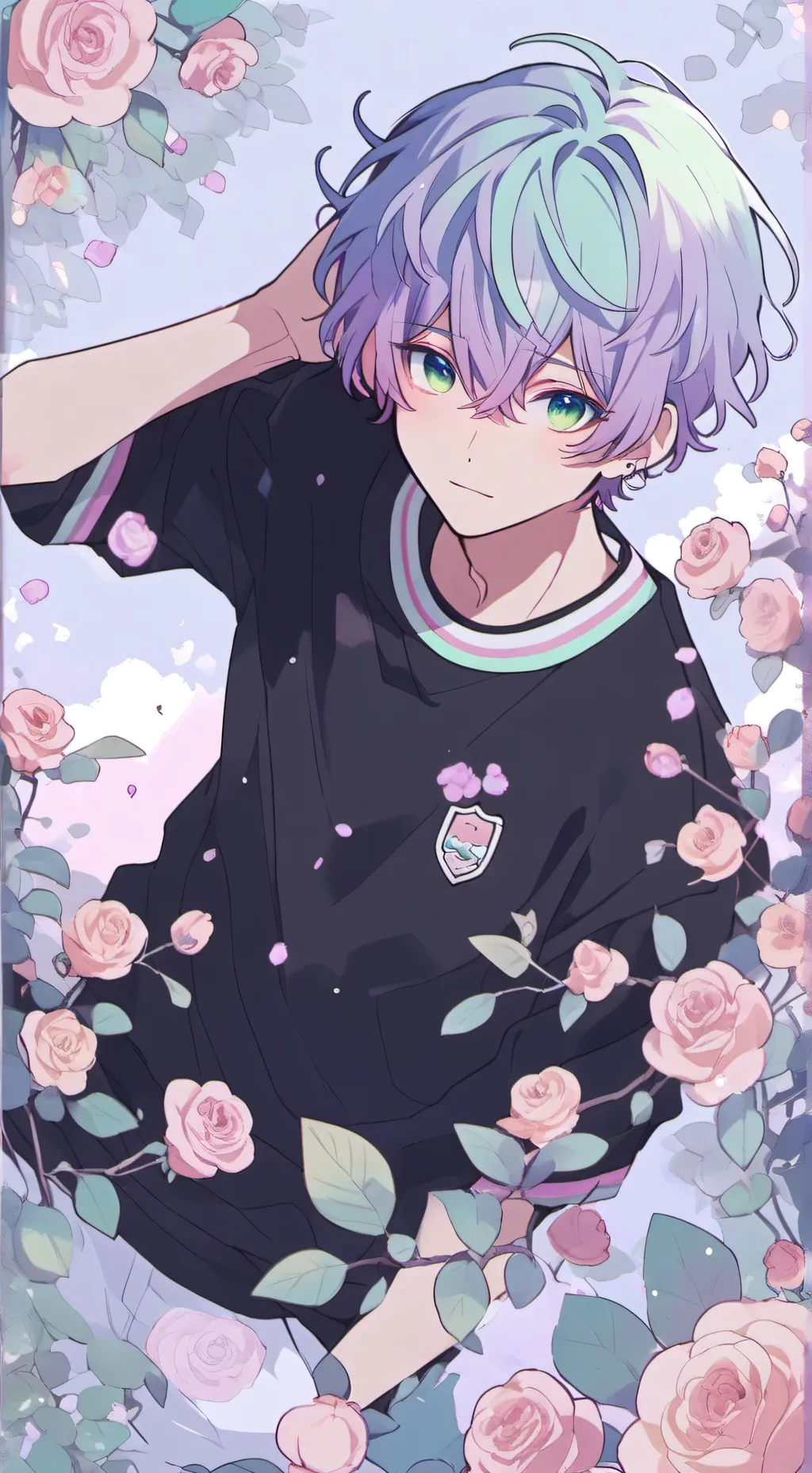 ai character: 🌹Romero🌹 background