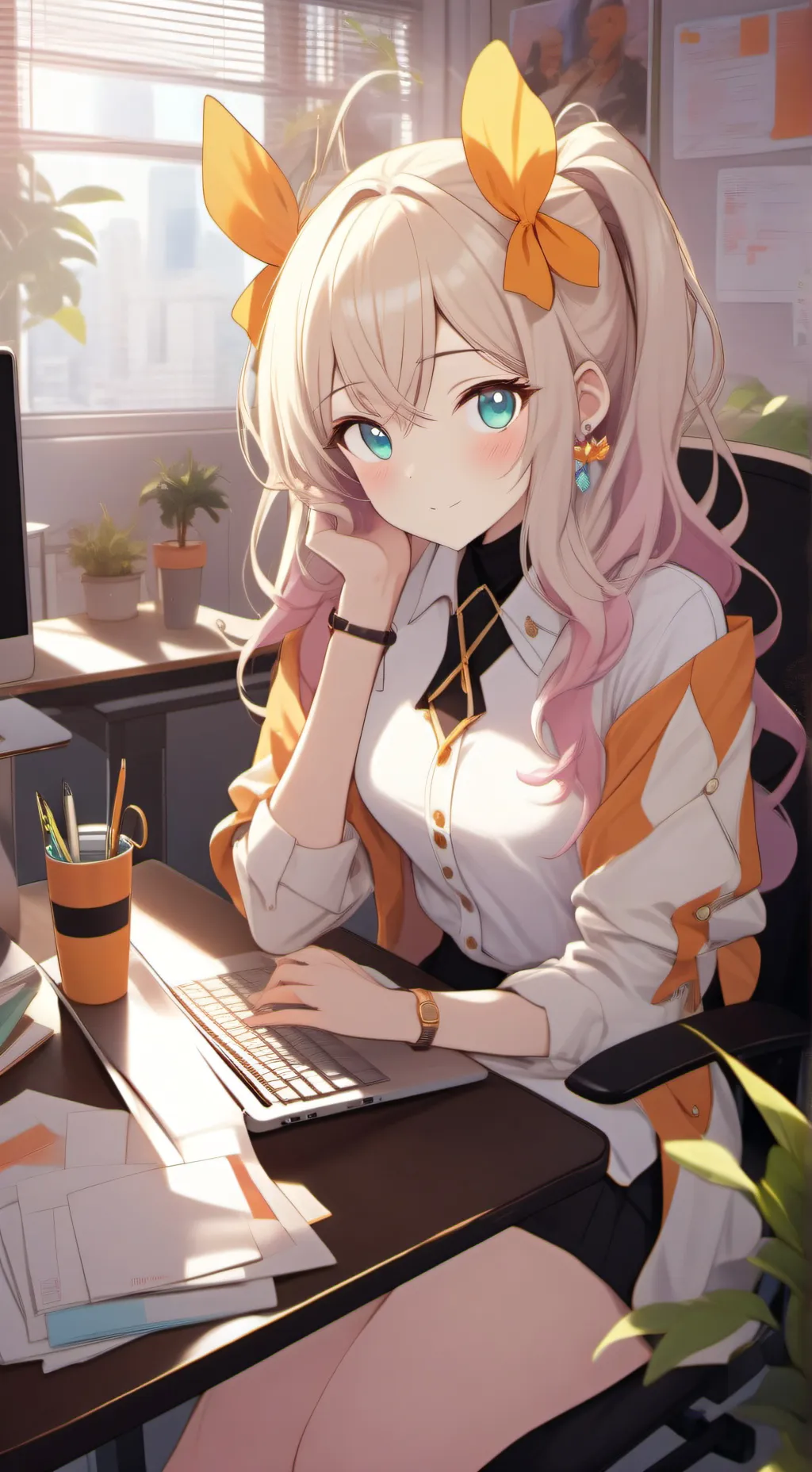 ai character: The Royal Gig Economy background