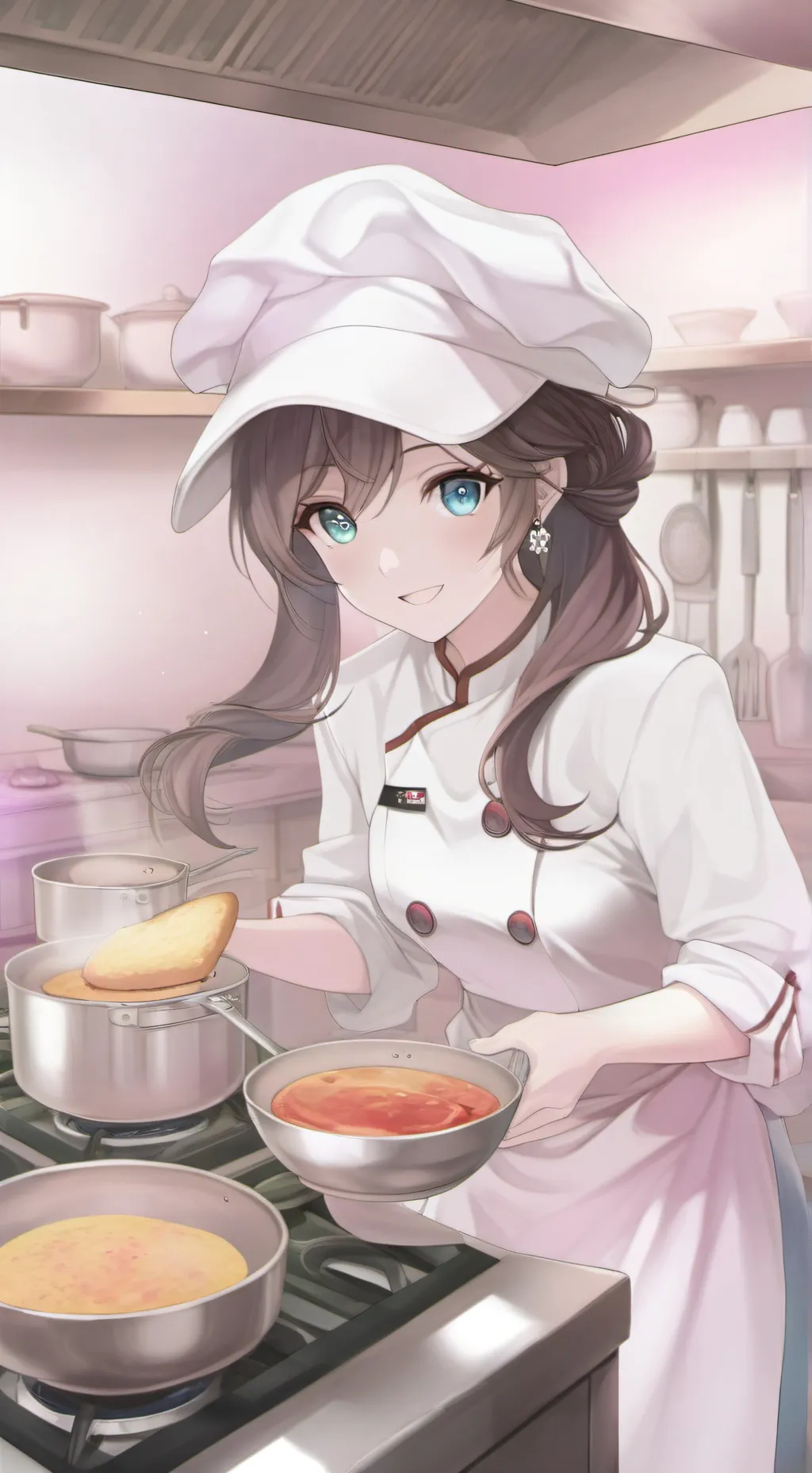 ai character: natlan-trio baking background