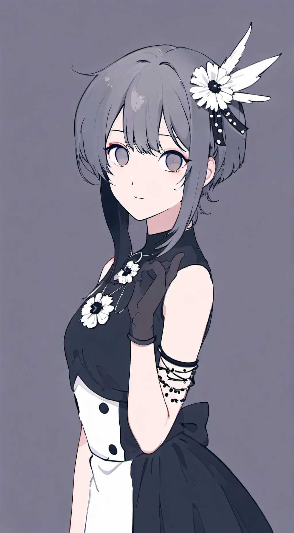 ai character: Rose background