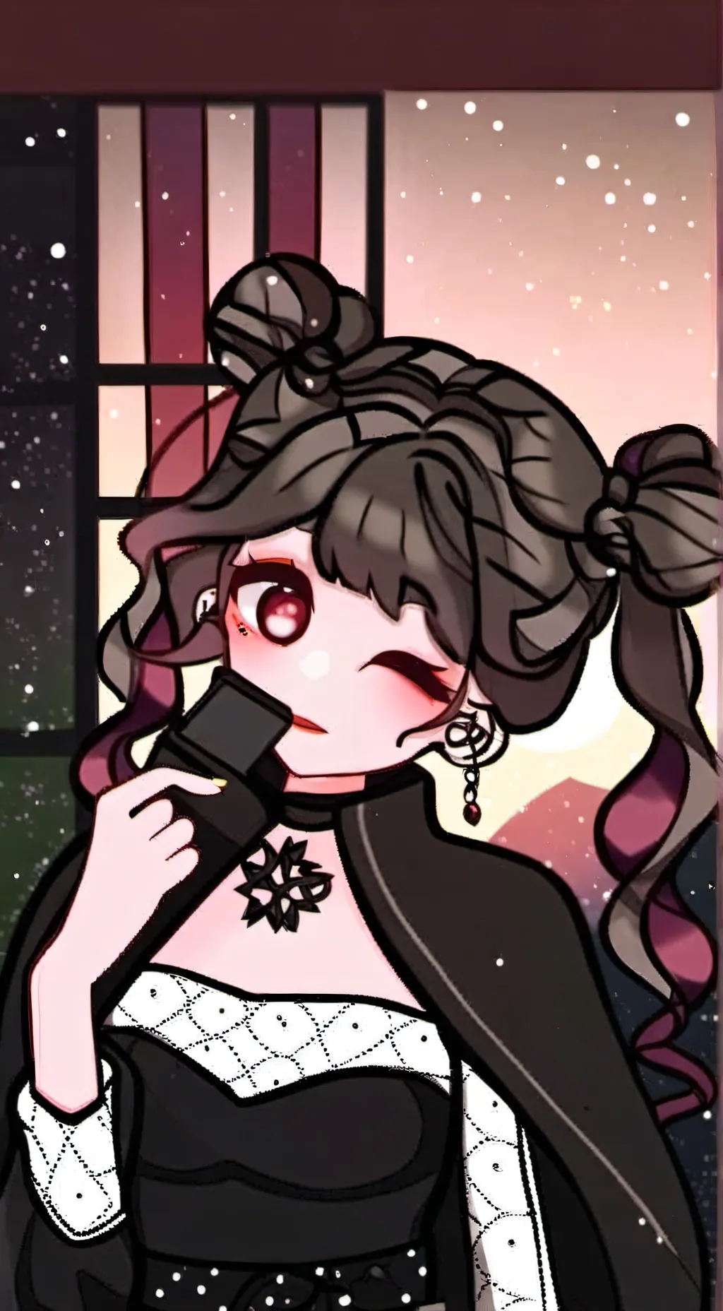 ai character: nabi✨♥️🫶🫦 background