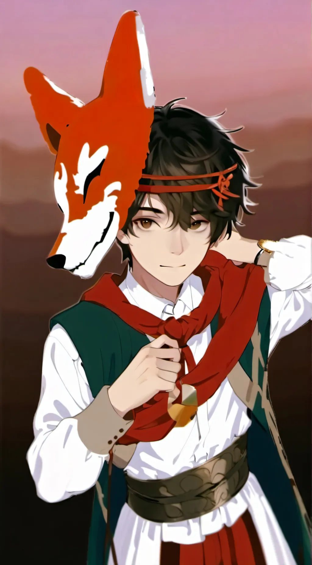 ai character: Y/n x micheal background