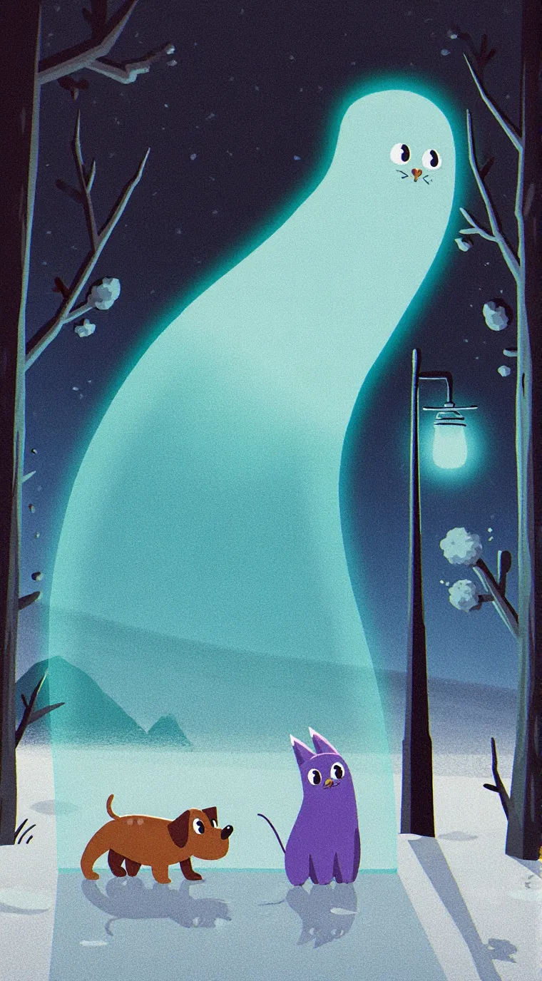 ai character: dogday×catnap background