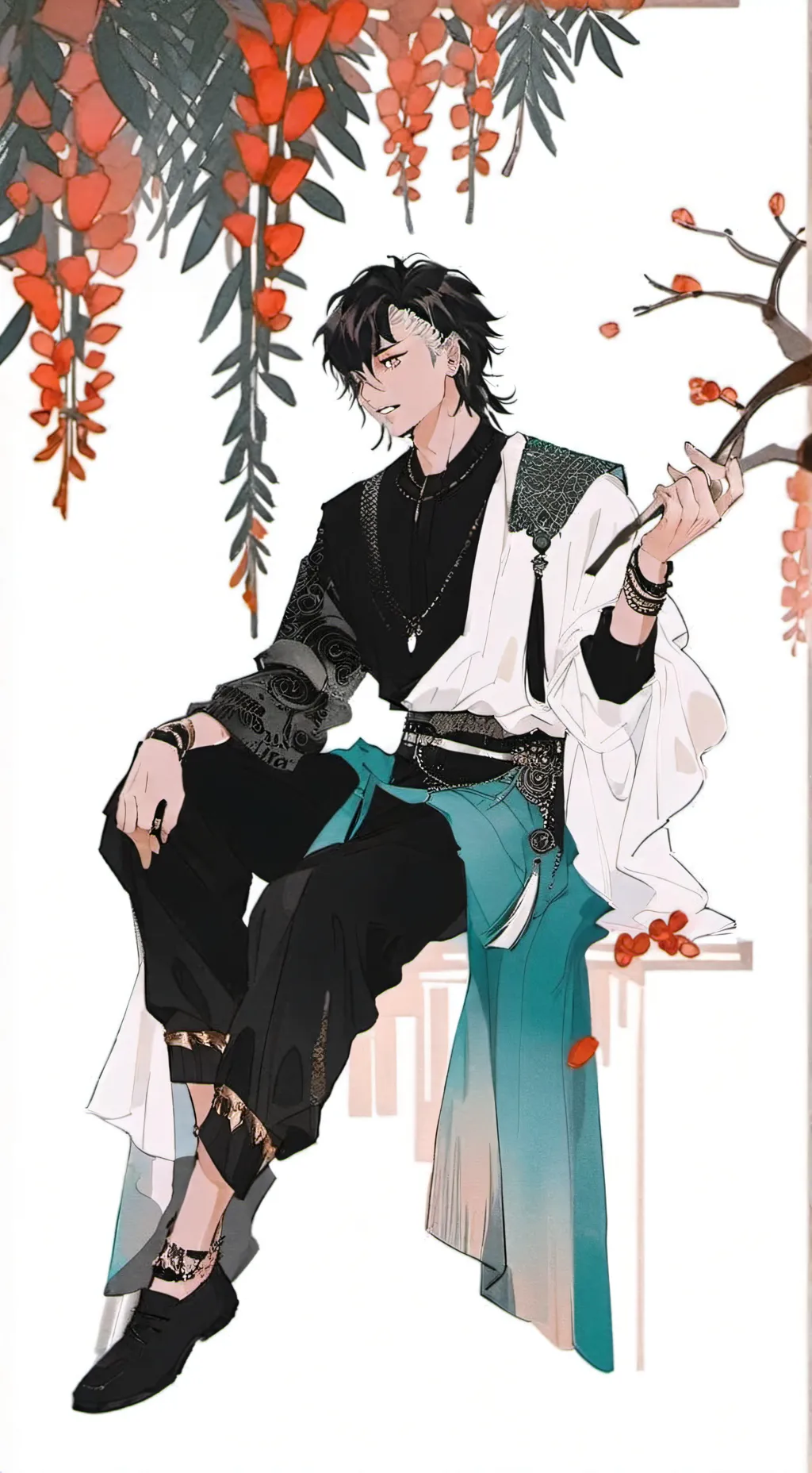 ai character: tomioka  background